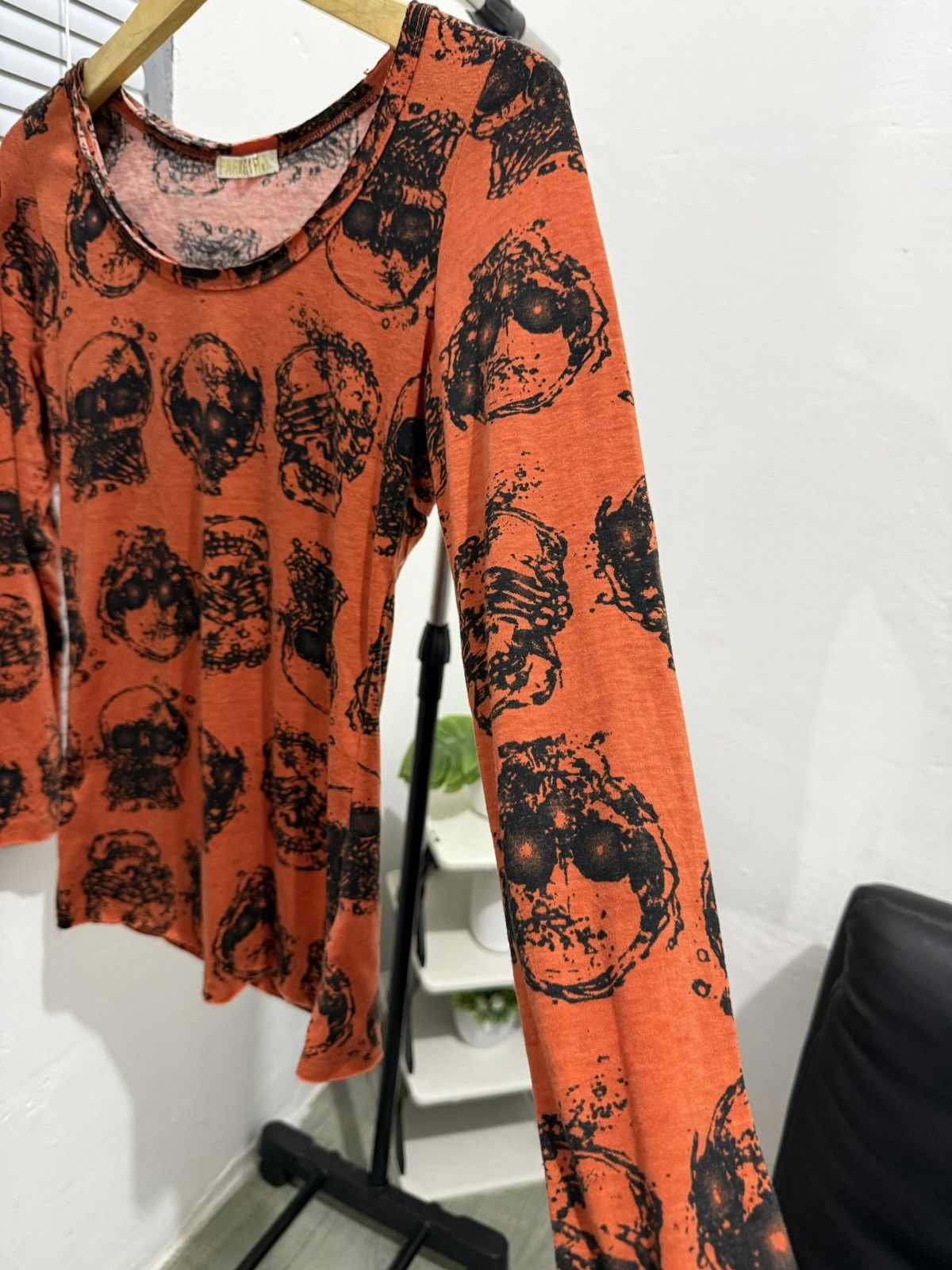 14th Addiction PARK GIRL SKULL ART IFSIX STYLE LONG SLEEVE Size M / US 6-8 / IT 42-44 - 4 Thumbnail