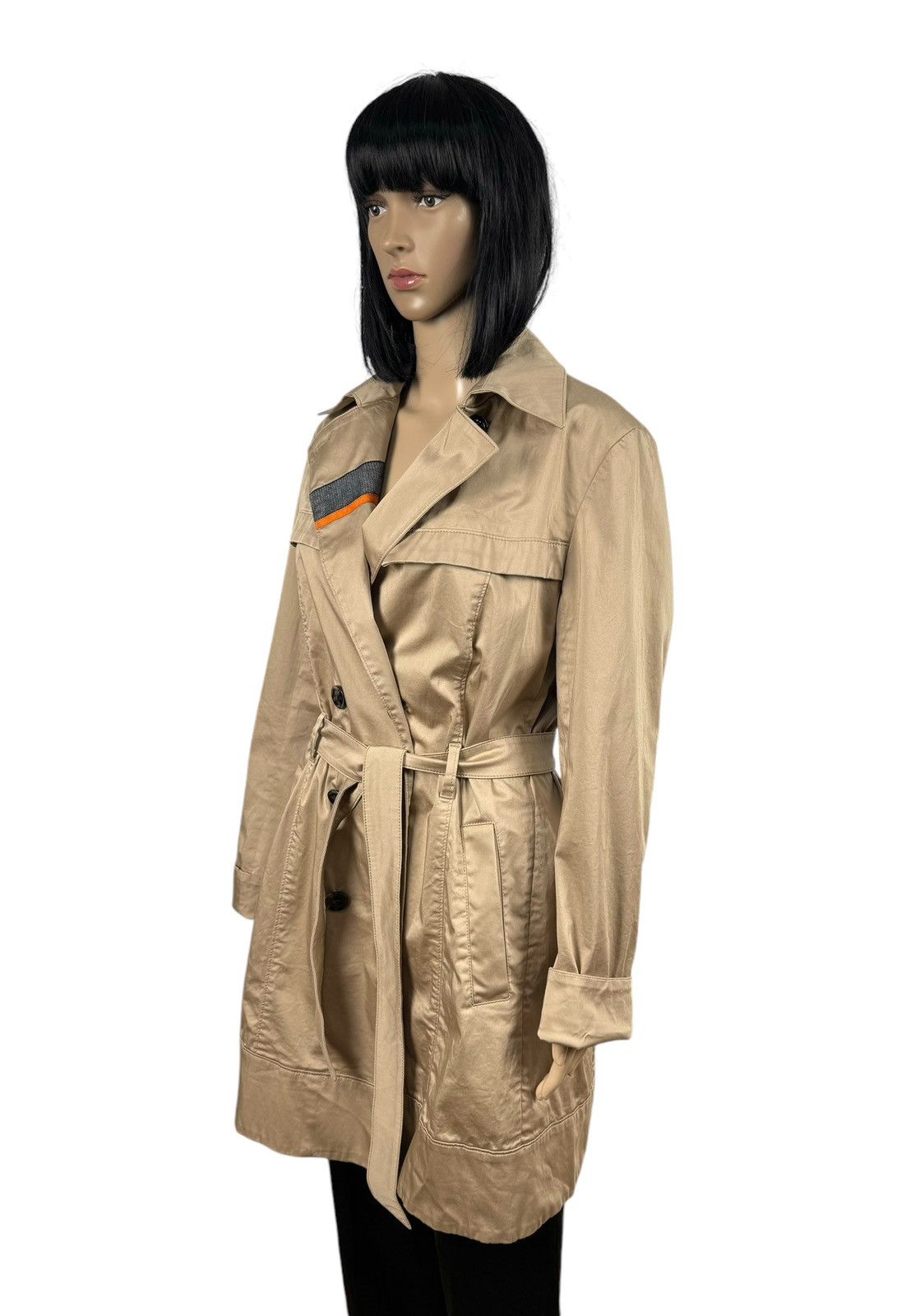 Hugo Boss Boss Orange Trench Coat Belted size US10 IT46 Size L / US 10 / IT 46 - 5 Thumbnail