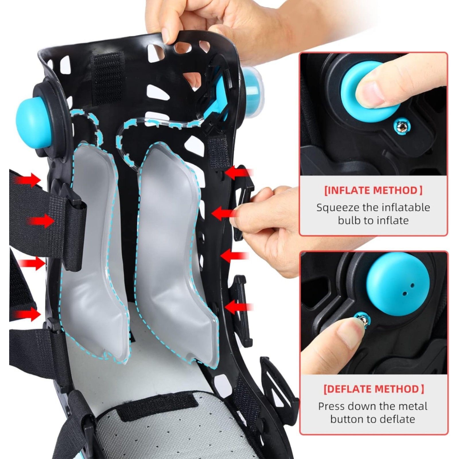 Other Inflatable Medical Walking Boots - Minor Fracture - Foot Pai Size ONE SIZE - 15 Thumbnail
