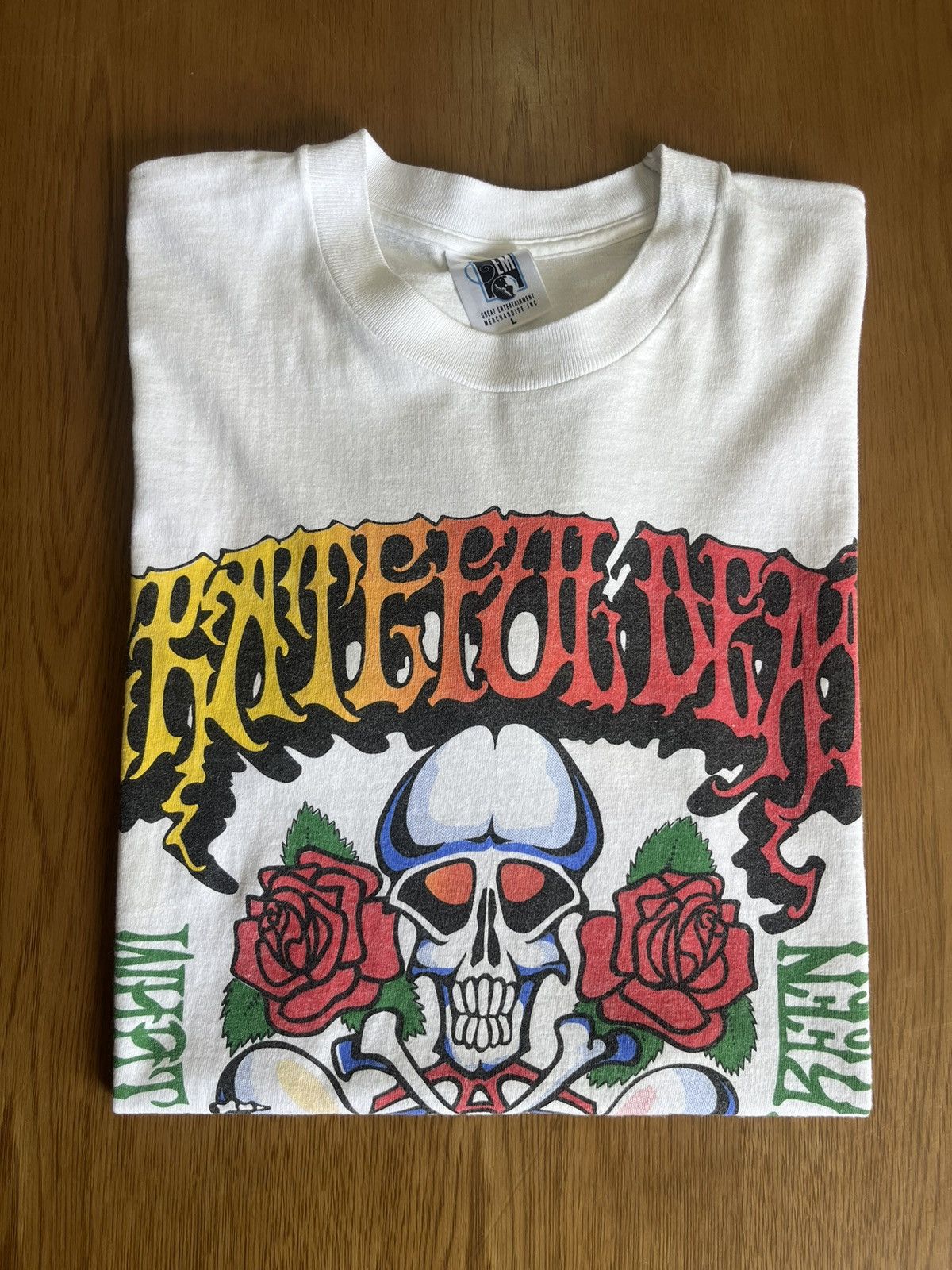 Grateful Dead Vintage GRATEFUL DEAD what Alones Strance Trip It’s Been 90’ Size US L / EU 52-54 / 3 - 1 Thumbnail
