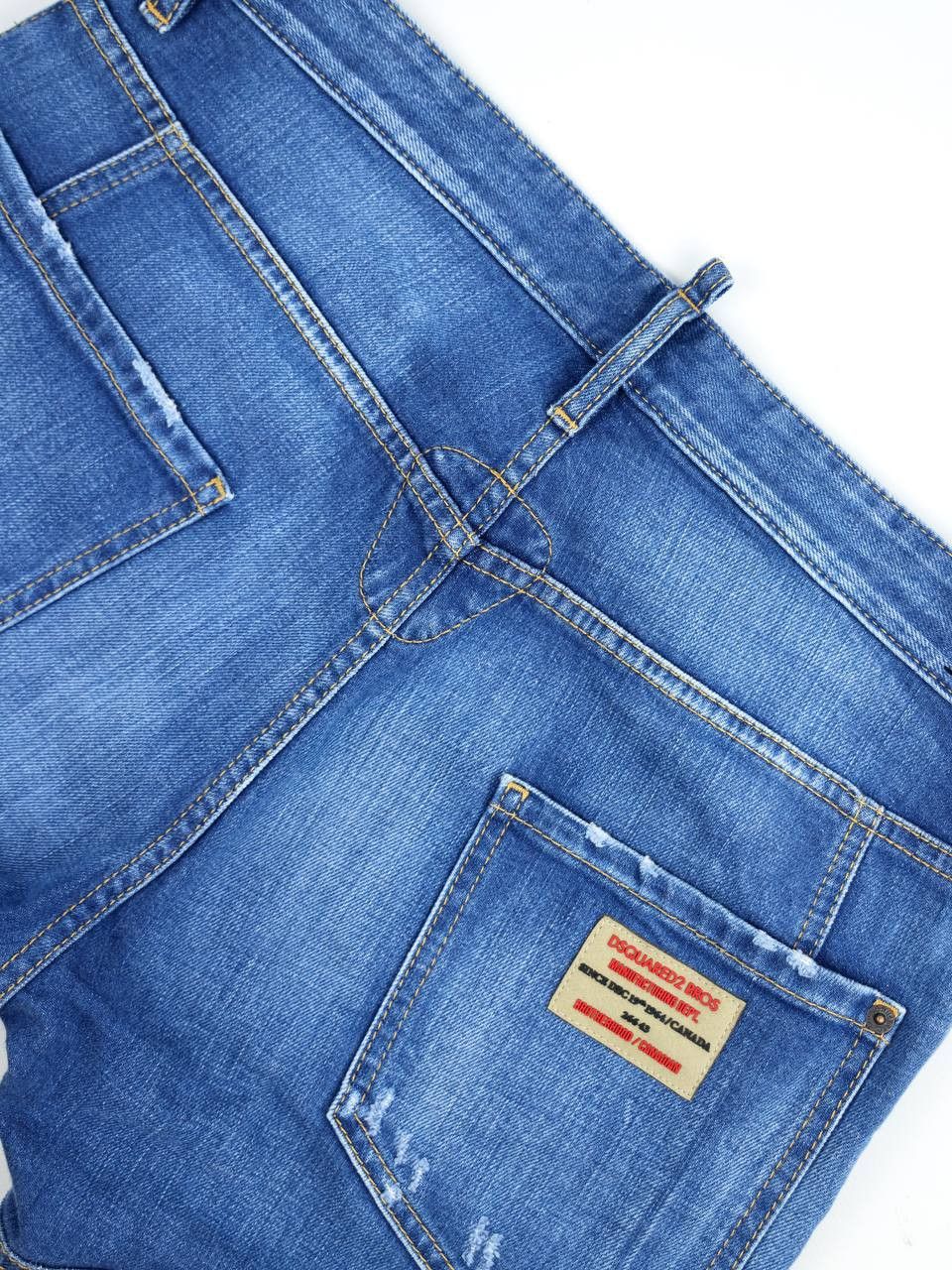 Dsquared2 DSQUARED2 Jeans Blue Tidy Biker Jean Size US 32 / EU 48 - 2 Thumbnail