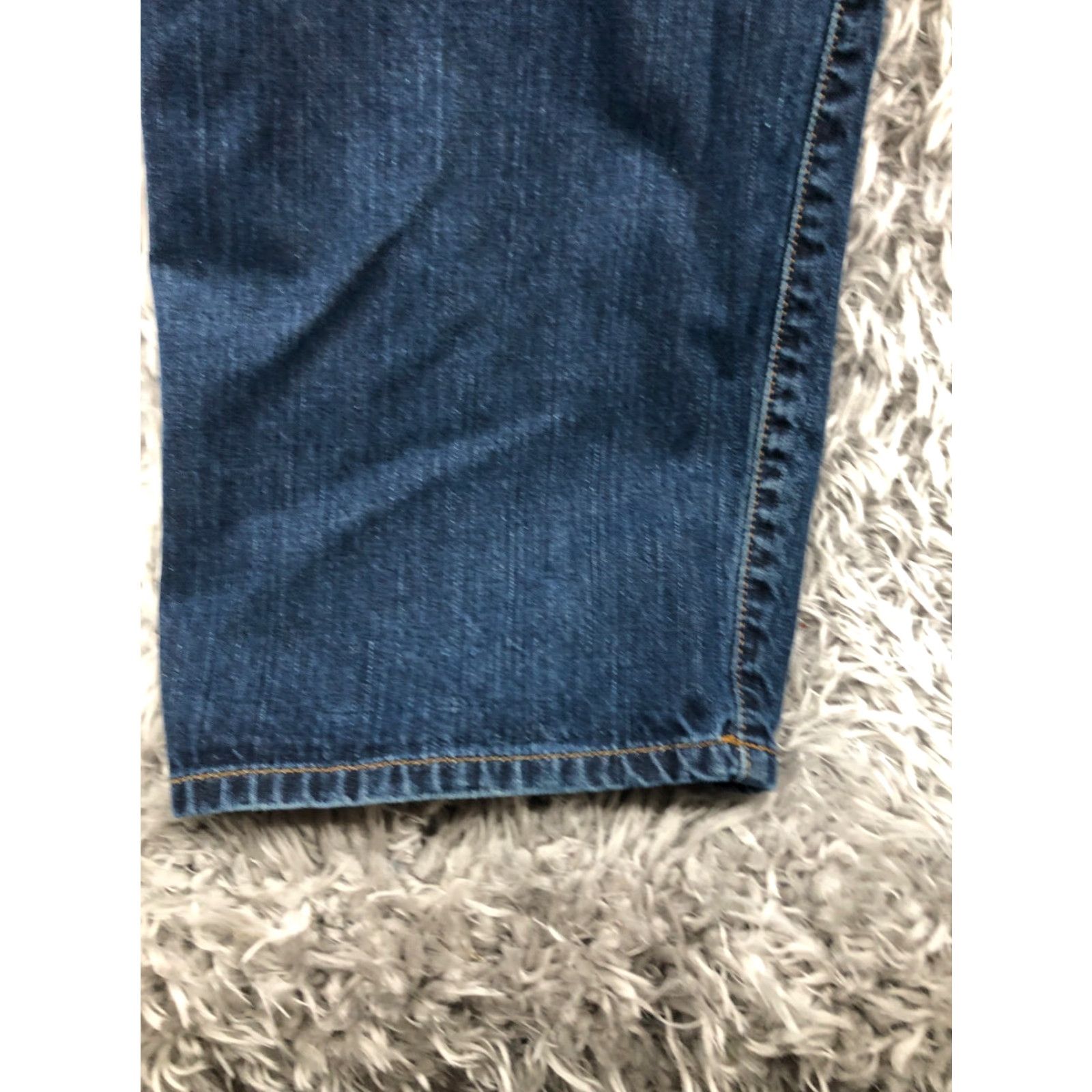 Calvin Klein Calvin Klein Straight Jeans Size 40 Mens Mid Rise Dark Wash Blue (Regular) 5-Pocket Denim Jeans Size US 40 / EU 56 - 7 Thumbnail