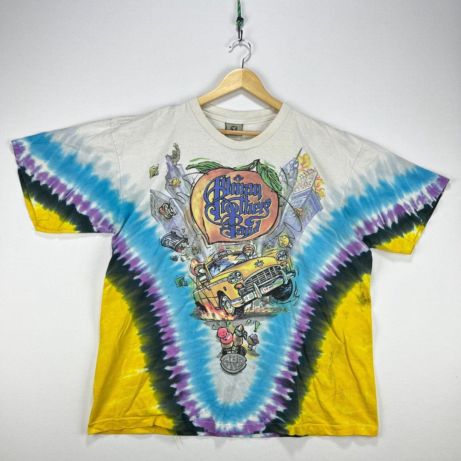 image of 90's Liquid Blue Allman Brothers Band T Shirt Xl, Men's