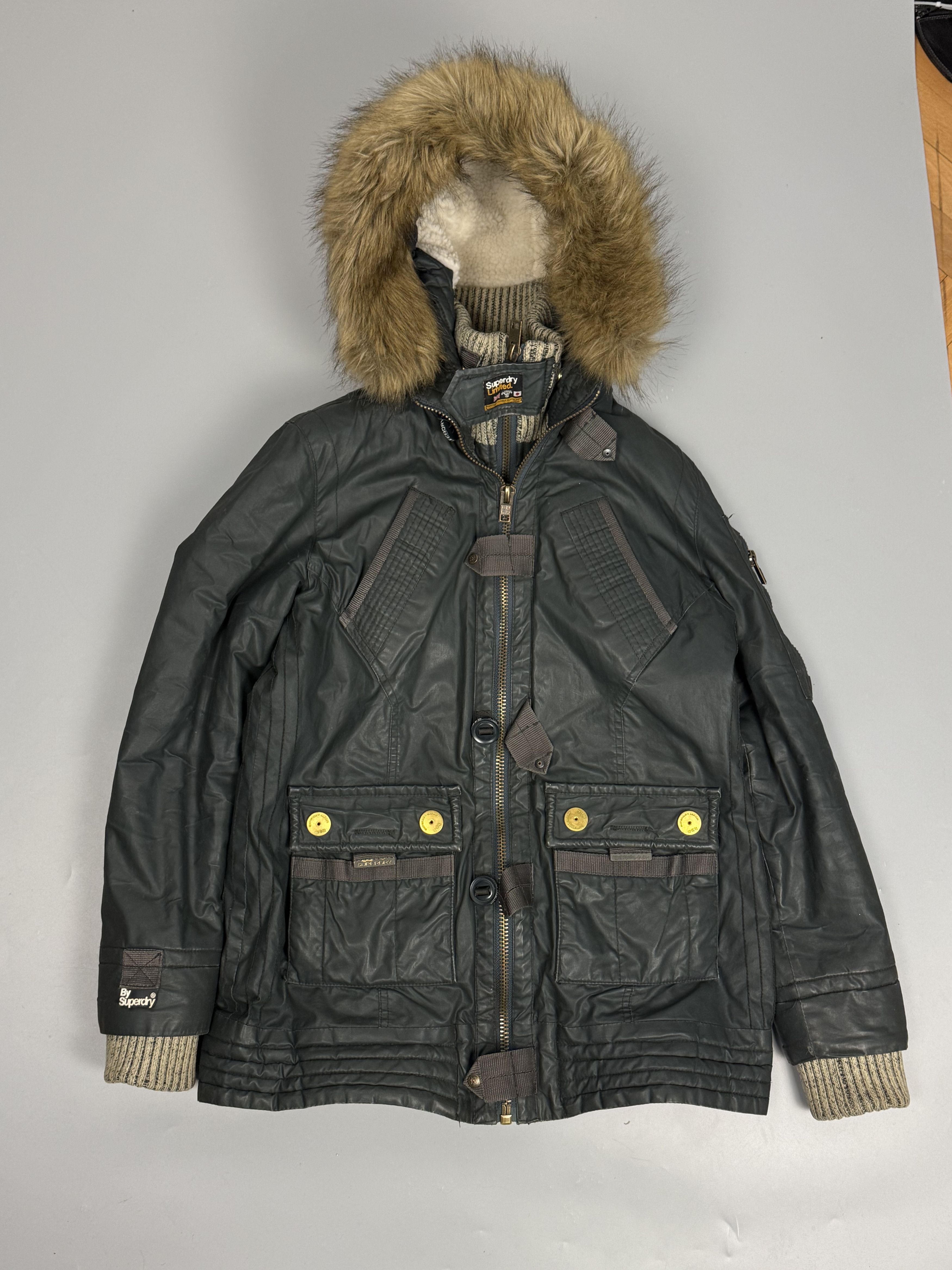 Superdry Superdry limited edition fur military N3B parka Size L / US 10 / IT 46 - 1 Thumbnail