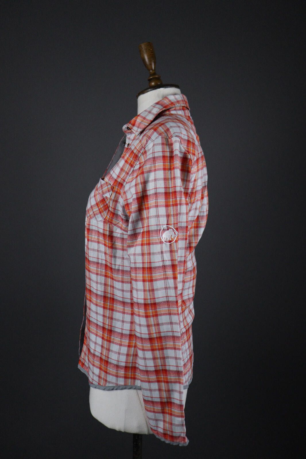 Mammut Mammut Check 2 Pockets Button Hiking Shirt Size S Size ONE SIZE - 5 Thumbnail