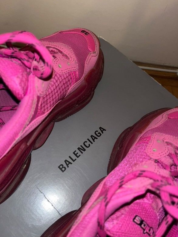Balenciaga Balenciaga triple S Pink Size US 8 / IT 38 - 3 Thumbnail
