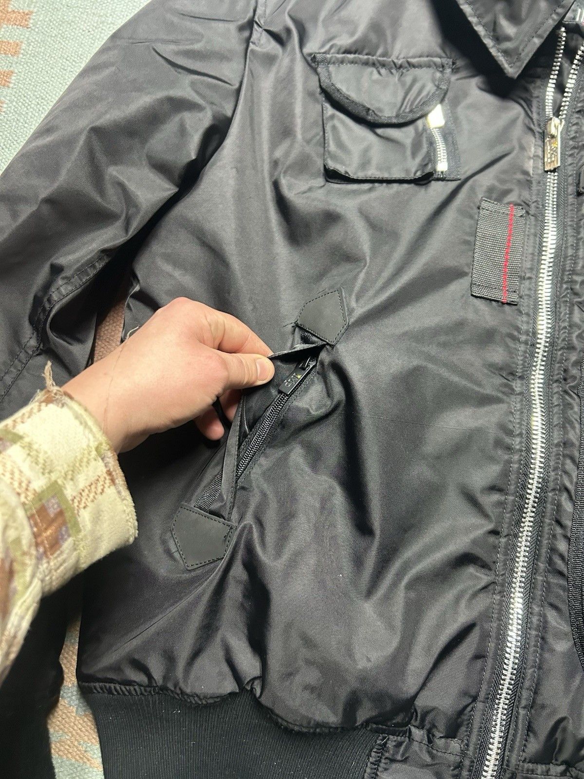 Vintage Imperious Delf bomber flight jacket MA-1 style y2k nylon XXL Size US XXL / EU 58 / 5 - 3 Thumbnail