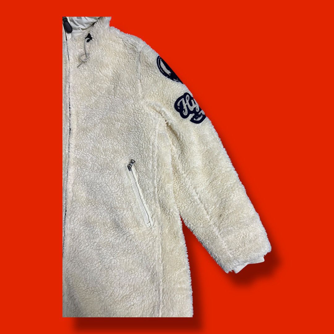 Designer × Hysteric Glamour × Japanese Brand HYSTERIC GLAMOUR WOOL LINED ZIP UP HOODIE LONG JACKET Size US S / EU 44-46 / 1 - 3 Thumbnail