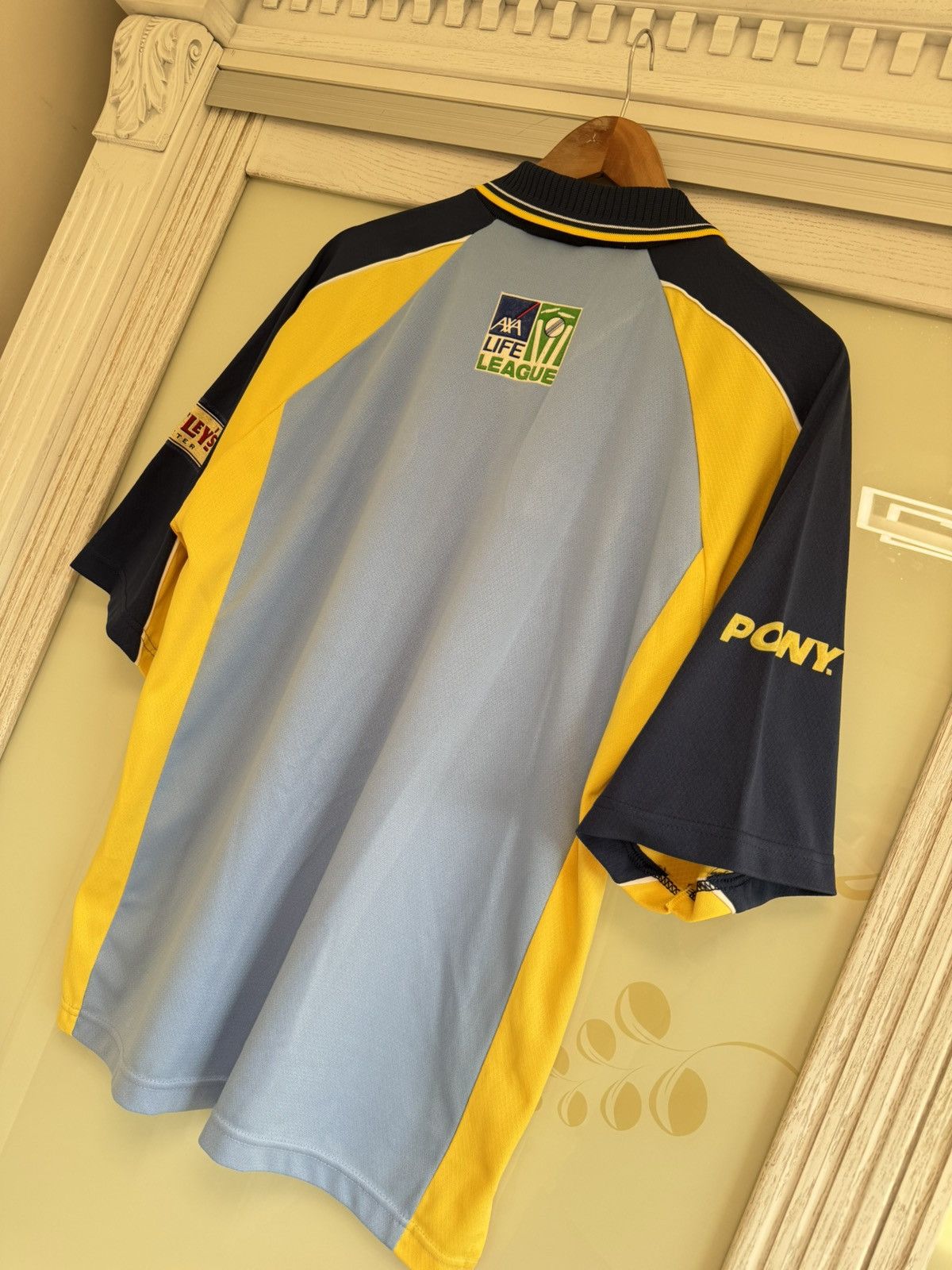 PONY Vintage Yorkshire County 90’s Cricket Jersey Rare Shirt Size US M / EU 48-50 / 2 - 6 Thumbnail