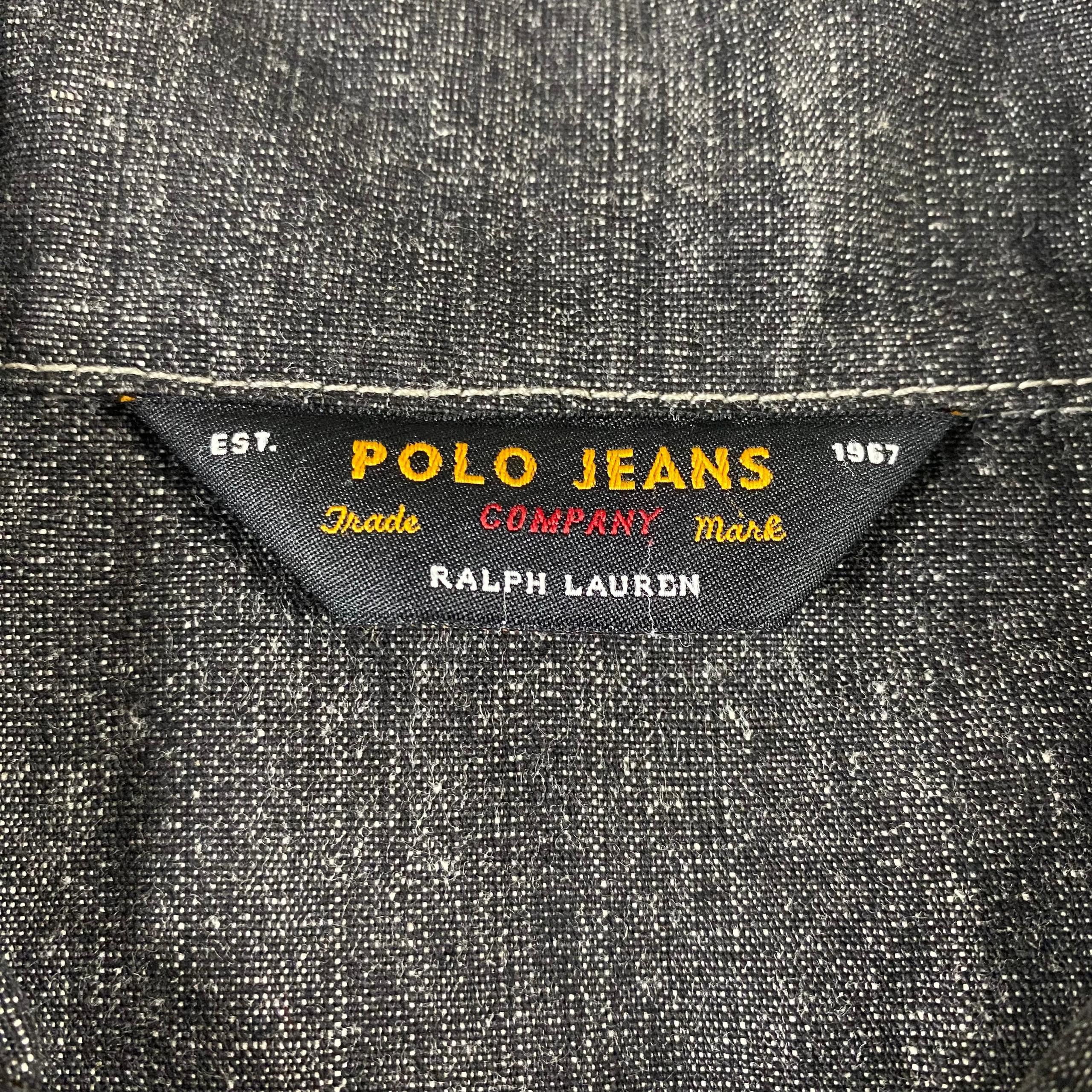 Polo Ralph Lauren Vintage 90s Polo Ralph Lauren Denim Jacket Size US L / EU 52-54 / 3 - 10 Thumbnail