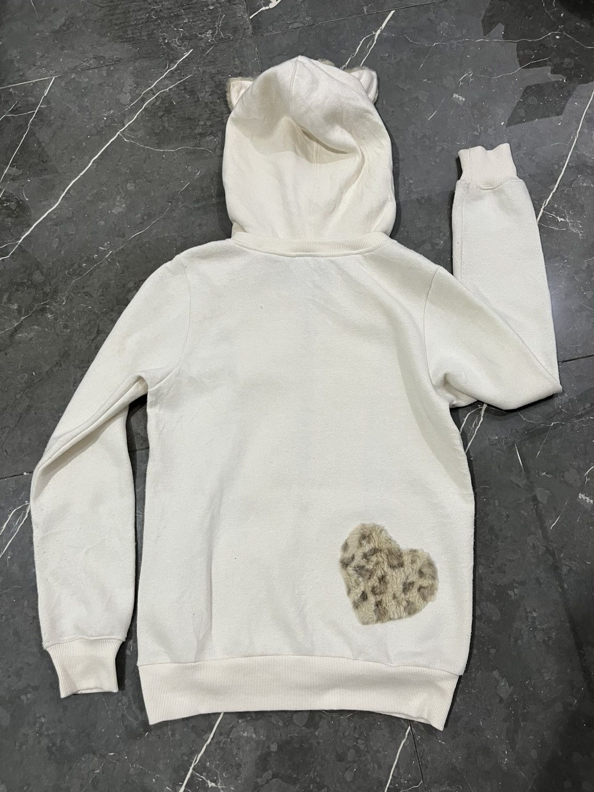 Hysteric Glamour 2000's MEZZO PIANO CATS FUR HOODIE Size S / US 4 / IT 40 - 2 Thumbnail