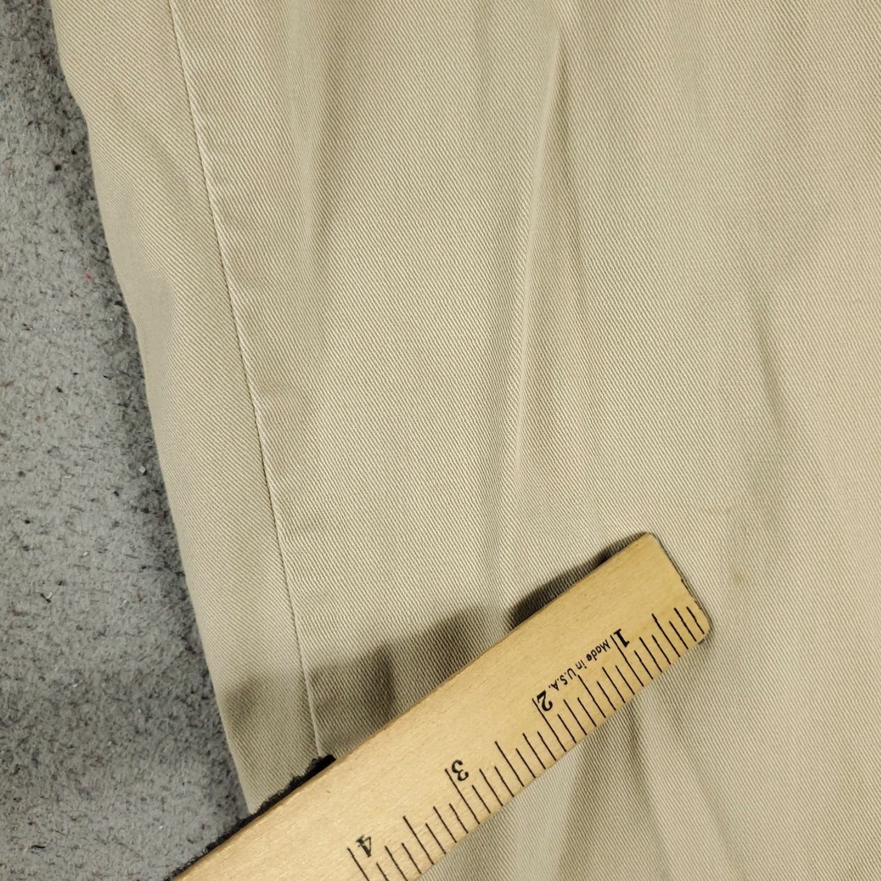 Ralph Lauren VINTAGE Ralph Lauren Pants Men 38x28 Chino Regular Fit Beige Cotton Mid Rise Straight Leg Casual Size US 38 / EU 54 - 7 Thumbnail