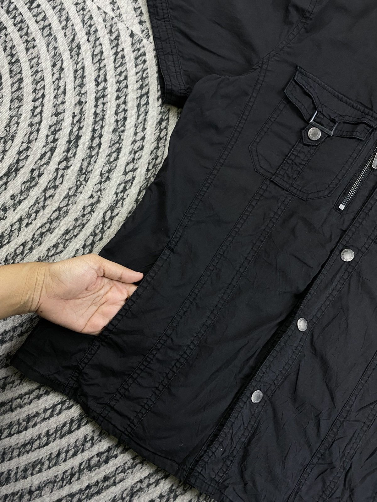 In The Attic Vtg In The Attic Shortsleeve Hooded Zipper Size US M / EU 48-50 / 2 - 7 Thumbnail