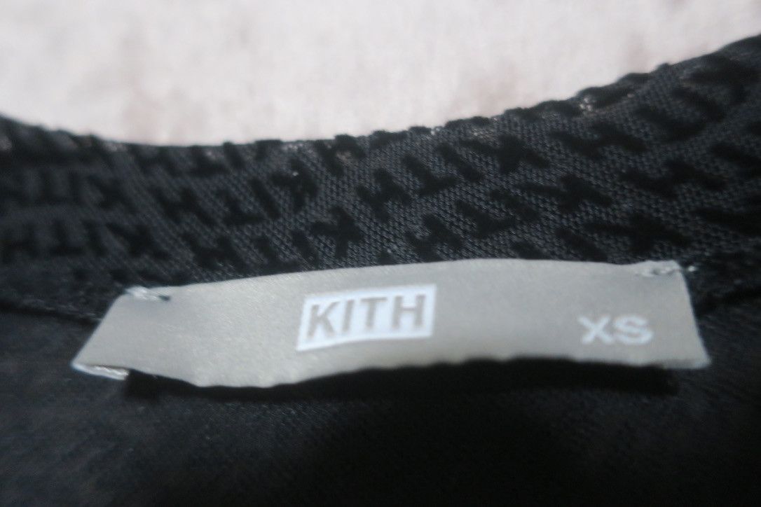 Kith Women's Black Felt Logo All Over Print Size XS / US 0-2 / IT 36-38 - 2 Thumbnail