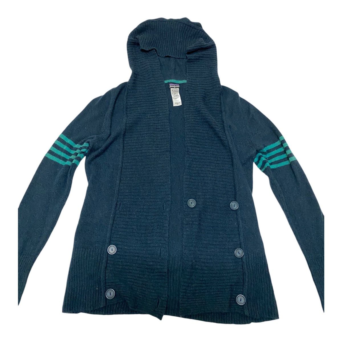 Patagonia Patagonia Hoodie Cardigan Knit Sweater (C3) Size S / US 4 / IT 40 - 3 Thumbnail