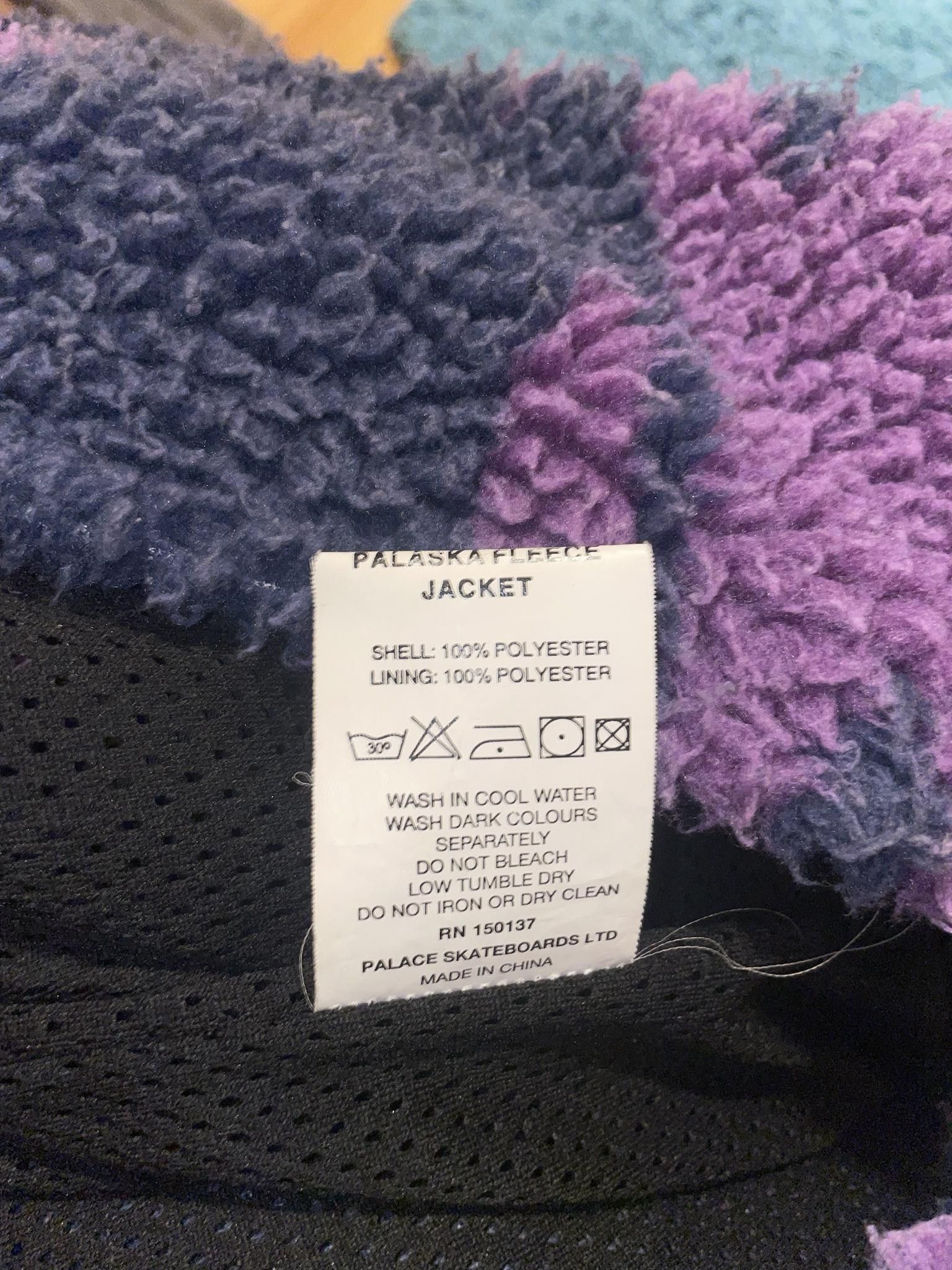 Palace PALACE PALASKA FLEECE JACKET PURPLE Size US S / EU 44-46 / 1 - 5 Thumbnail