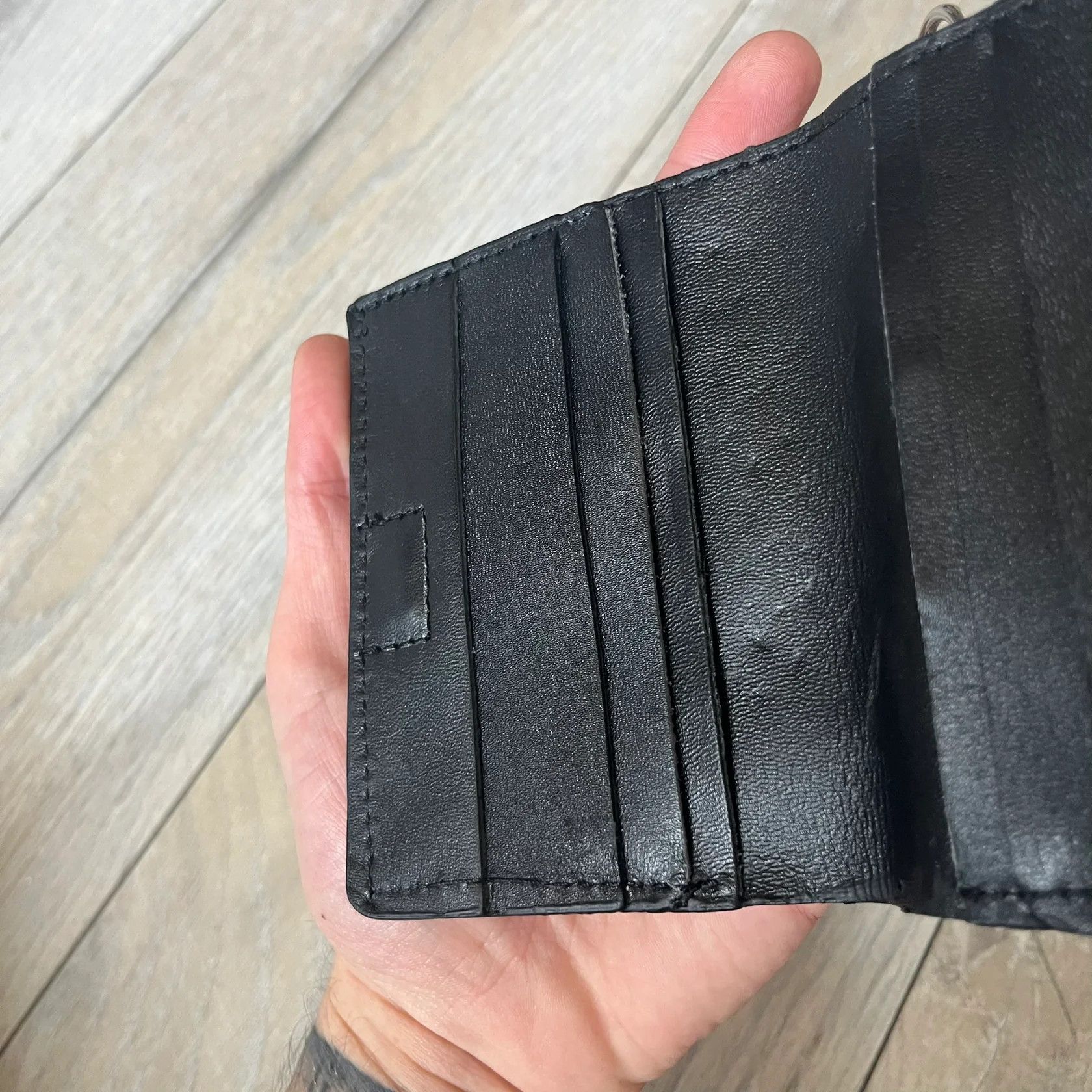 Other Slawn Leather Chain Man Wallet Size ONE SIZE - 8 Thumbnail