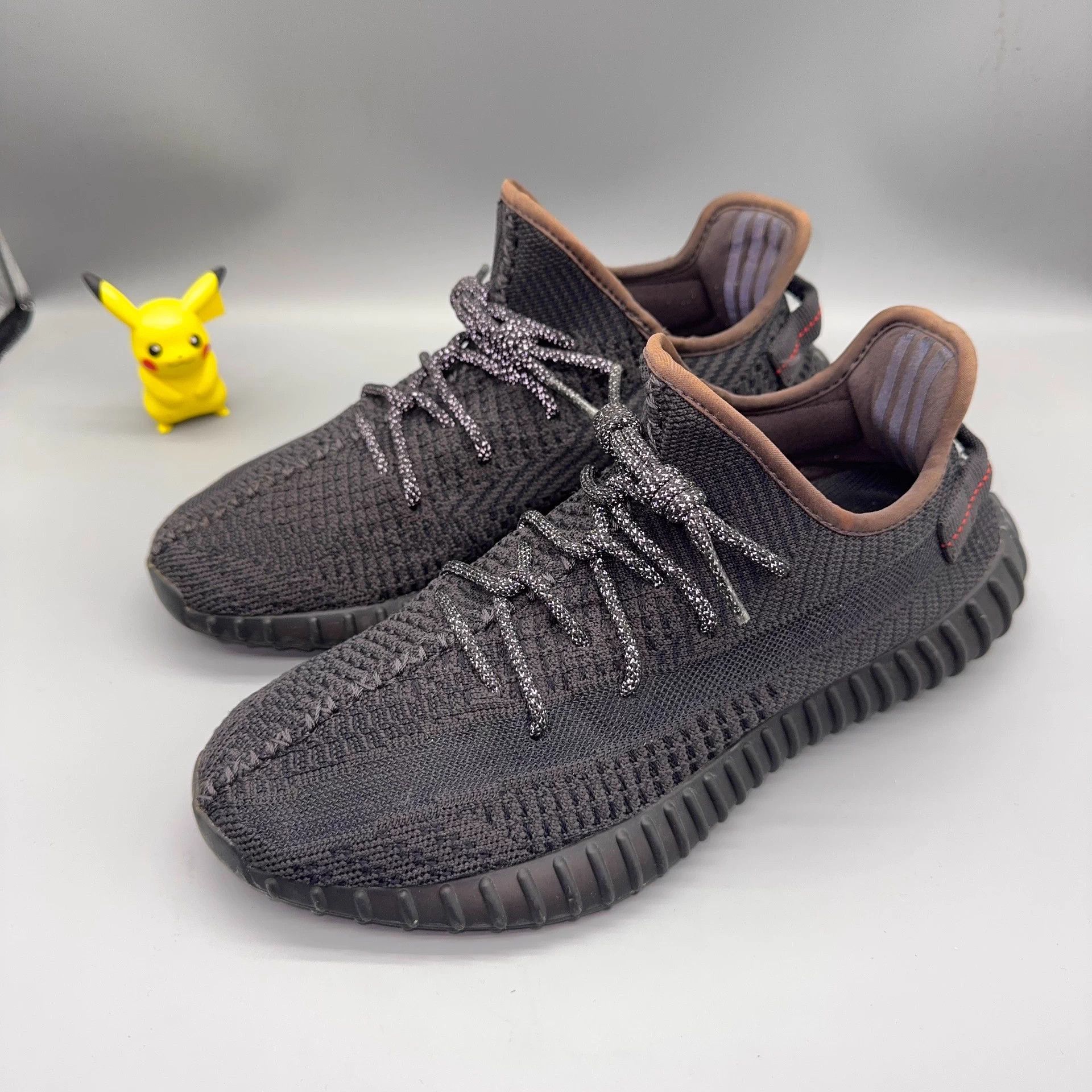 Adidas Adidas Yeezy 350 Black Angel 43 Size US 10 / EU 43 - 1 Thumbnail
