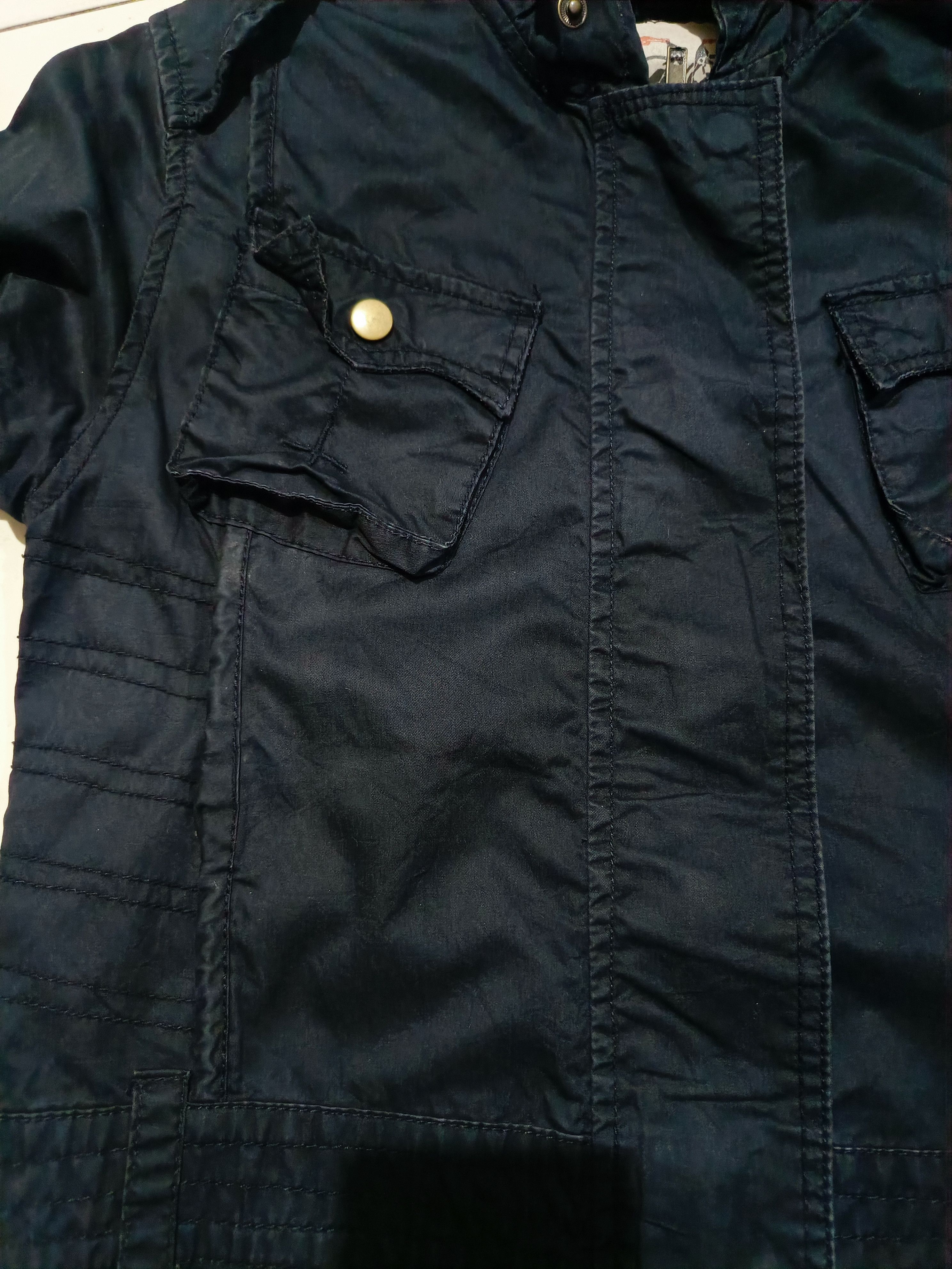 Le Grande Bleu (L.G.B.) 2000s ANNA KERRY- Cyber Bono Double Zip Jacket Size 4XL / US 24-26 - 5 Thumbnail