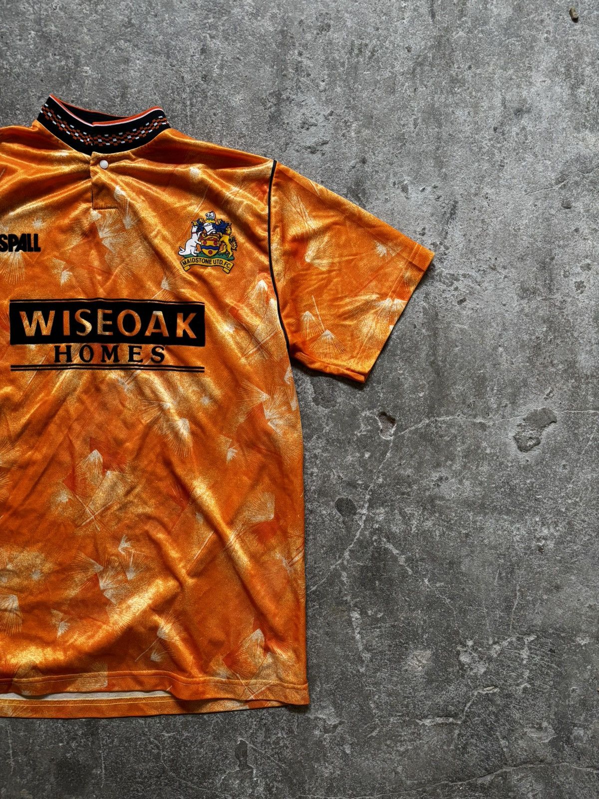 Vintage MAIDSTONE UNITED 1989 1990 HOME SHIRT RETRO SPALL JERSEY Size US L / EU 52-54 / 3 - 3 Thumbnail