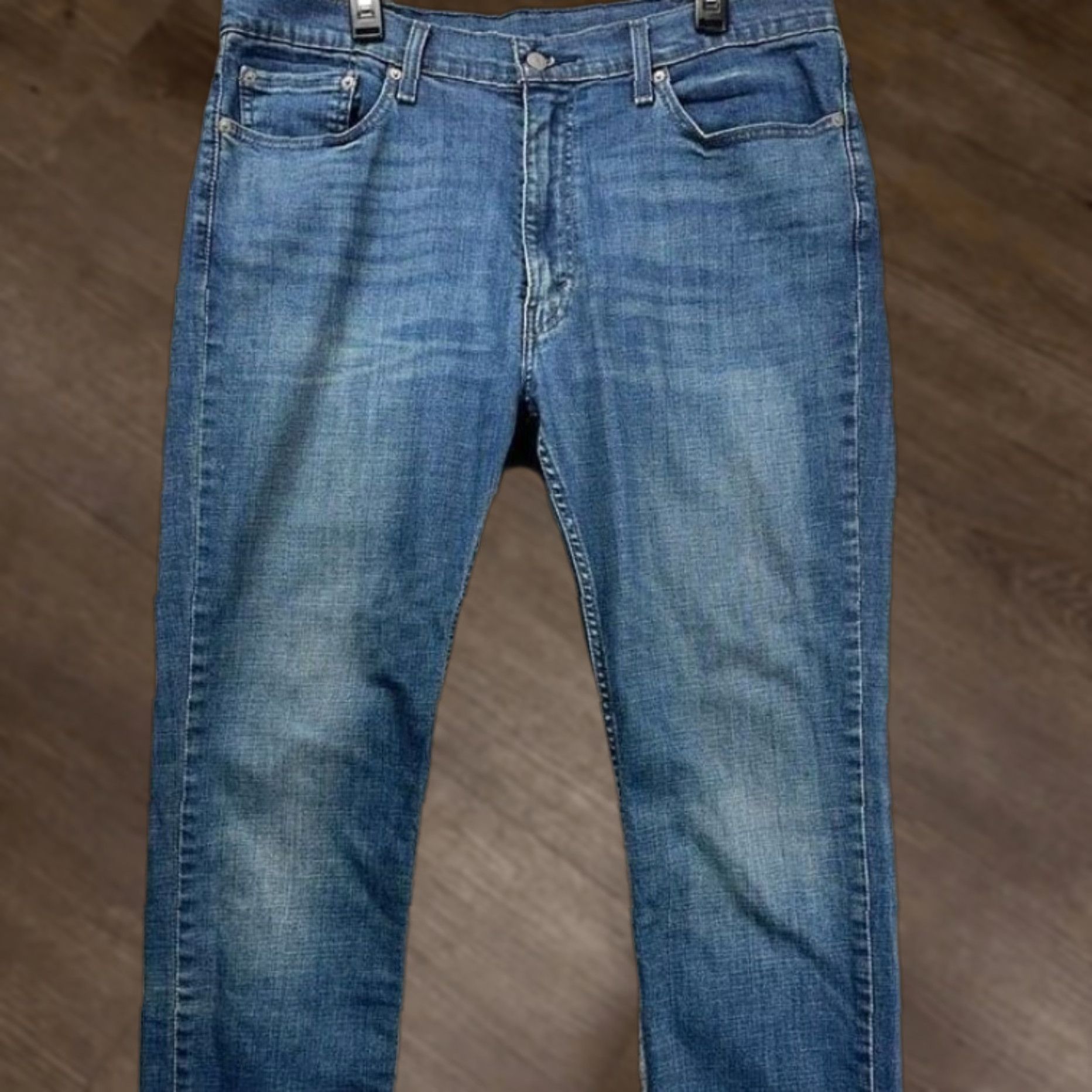Levi's Levi's 514 Jeans Mens 38X30 Blue Slim Straight 5 Pockets Denim Pants Regular Inseam 30 Size US 38 / EU 54 - 1 Thumbnail