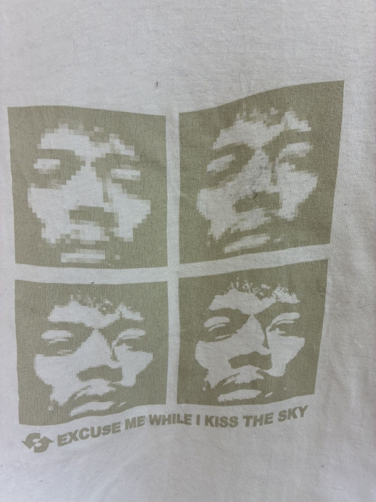 The Basement Vintage Y2K Basement Clothing company Jimi Hendrix photo Size US L / EU 52-54 / 3 - 5 Thumbnail