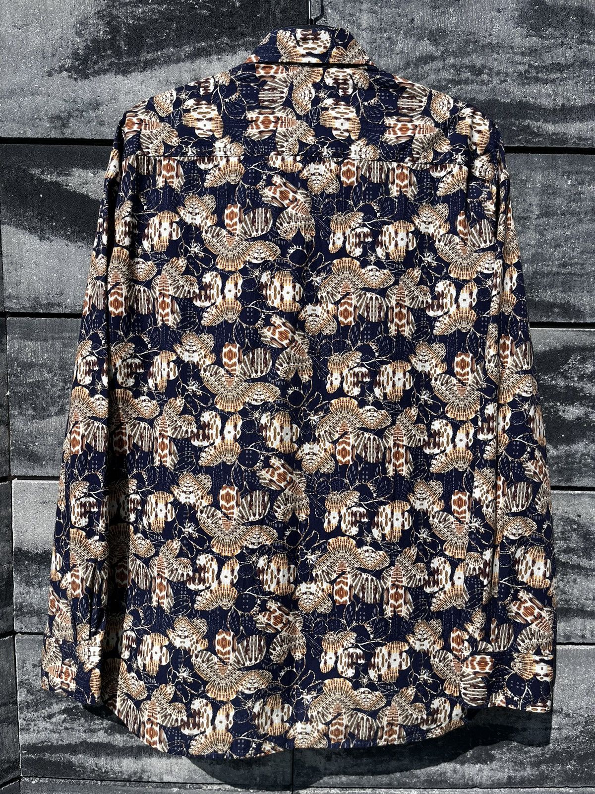 NN07 🔴BNWOT NN07 NO NATIONALITY MIYAGI LONG SLEEVE LUXURY SHIRT Size US M / EU 48-50 / 2 - 6 Thumbnail