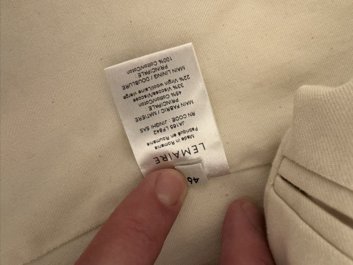 Lemaire Lemaire Oversized 3 Button Blazer Size 36R - 5 Thumbnail