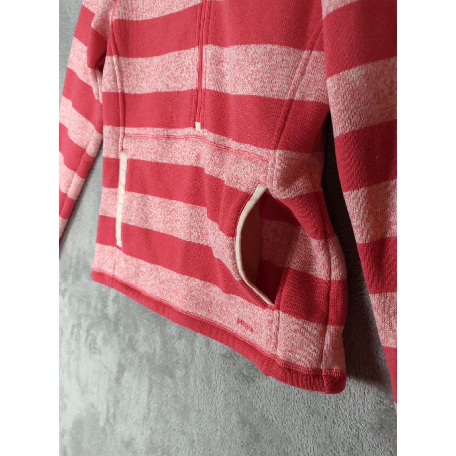 Patagonia Patagonia Better Sweater Fleece Pink Striped Pullover 1/4 Zip Size S Womens Size S / US 4 / IT 40 - 7 Thumbnail