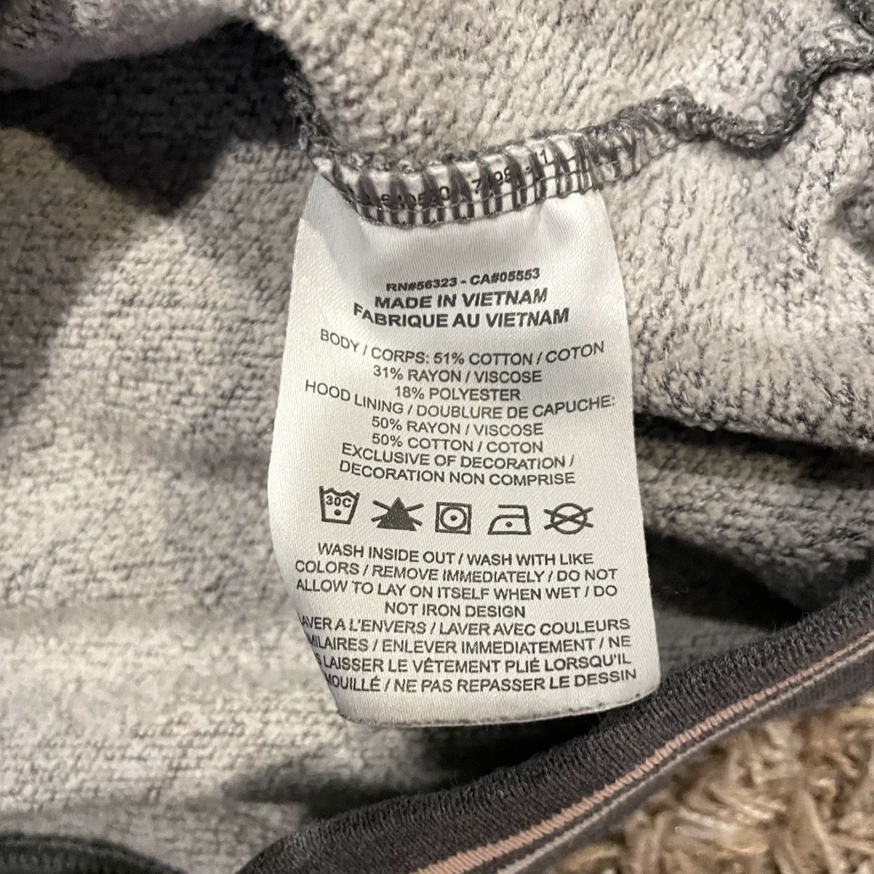 Nike Nike Sportswear Hoodie Women XS Gray Nike Swoosh Varsity Pullover Long Sleeve Hooded Pockets Easy Care All Seasons Size XS / US 0-2 / IT 36-38 - 6 Thumbnail