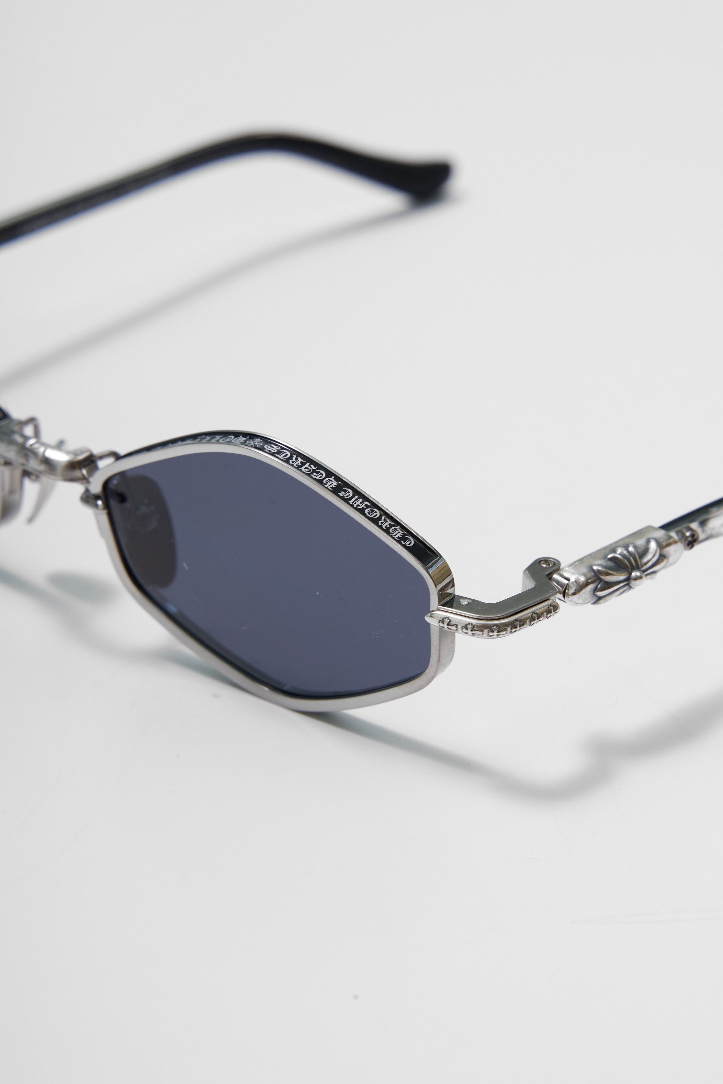 Chrome Hearts Chrome Hearts Nip Slip - Black/Blue (Brushed Alloy/Plastic) Size ONE SIZE - 5 Thumbnail