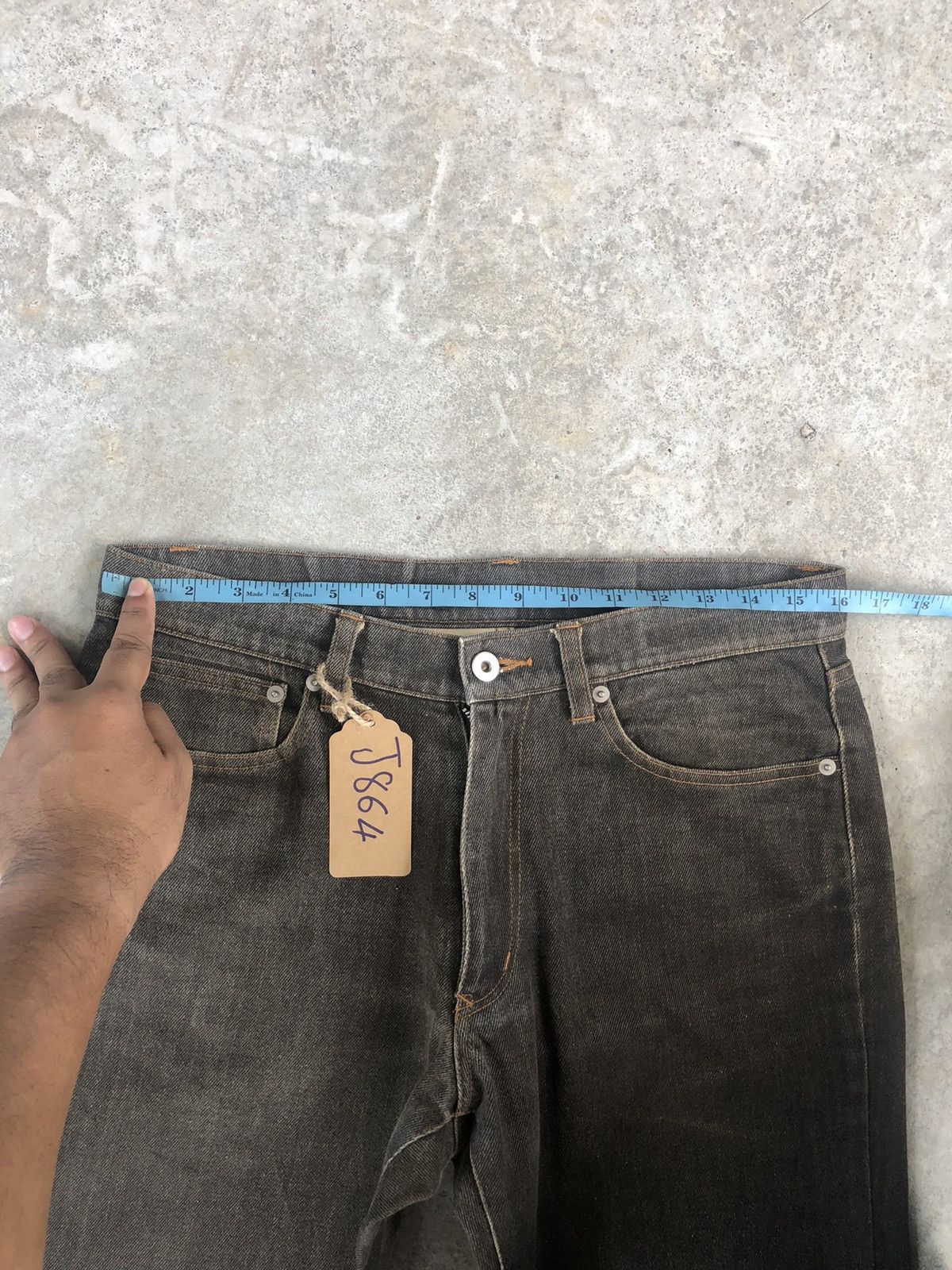 If Six Was Nine Japanese Melrose Flared Jeans Distressed Jeans Size US 32 / EU 48 - 16 Thumbnail