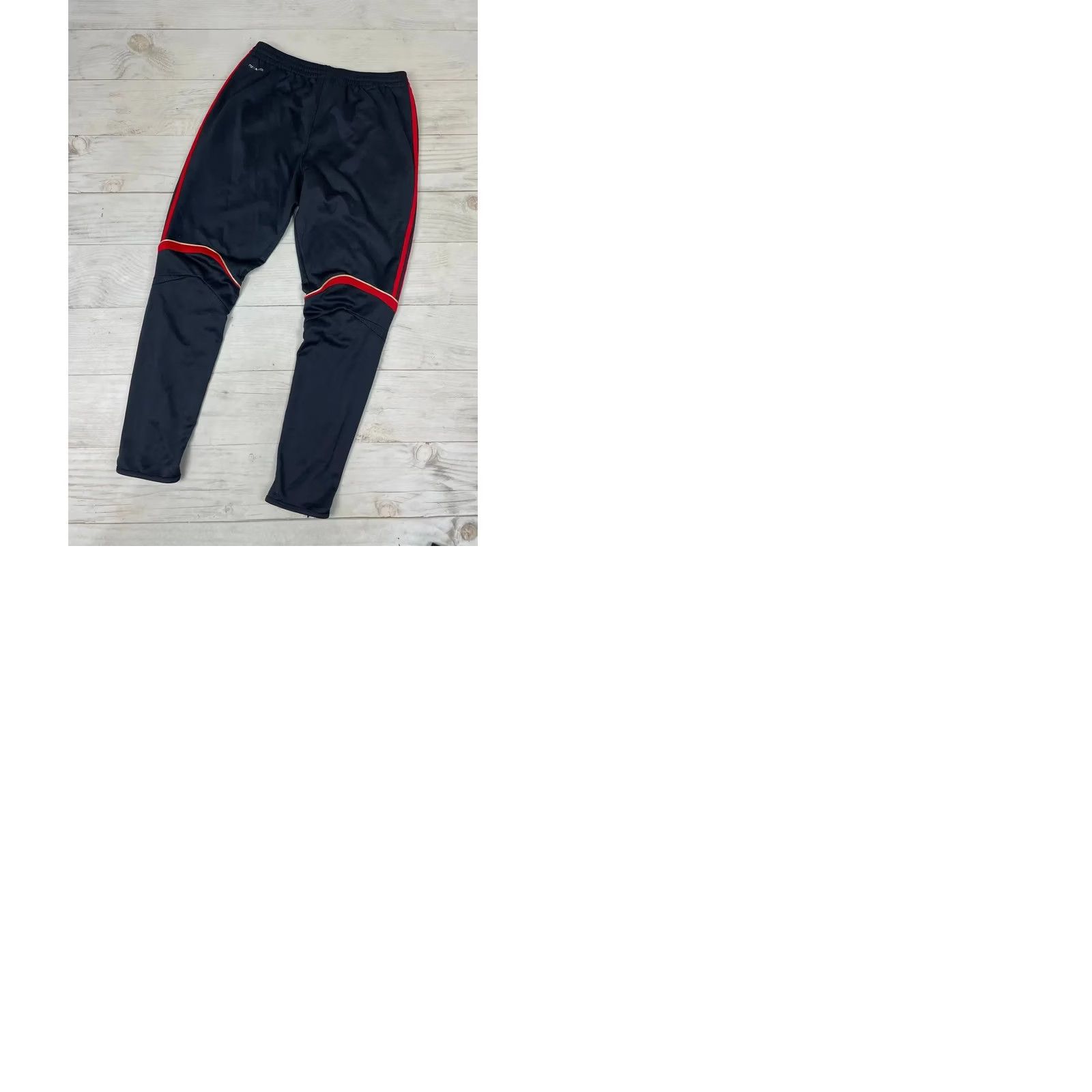 Adidas VINTAGE Adidas Liverpool Tracksuit Jacket Pants Men Size L Black Adidas Tracksuit Men L Black Football 2009 2010 Size 42R - 12 Thumbnail