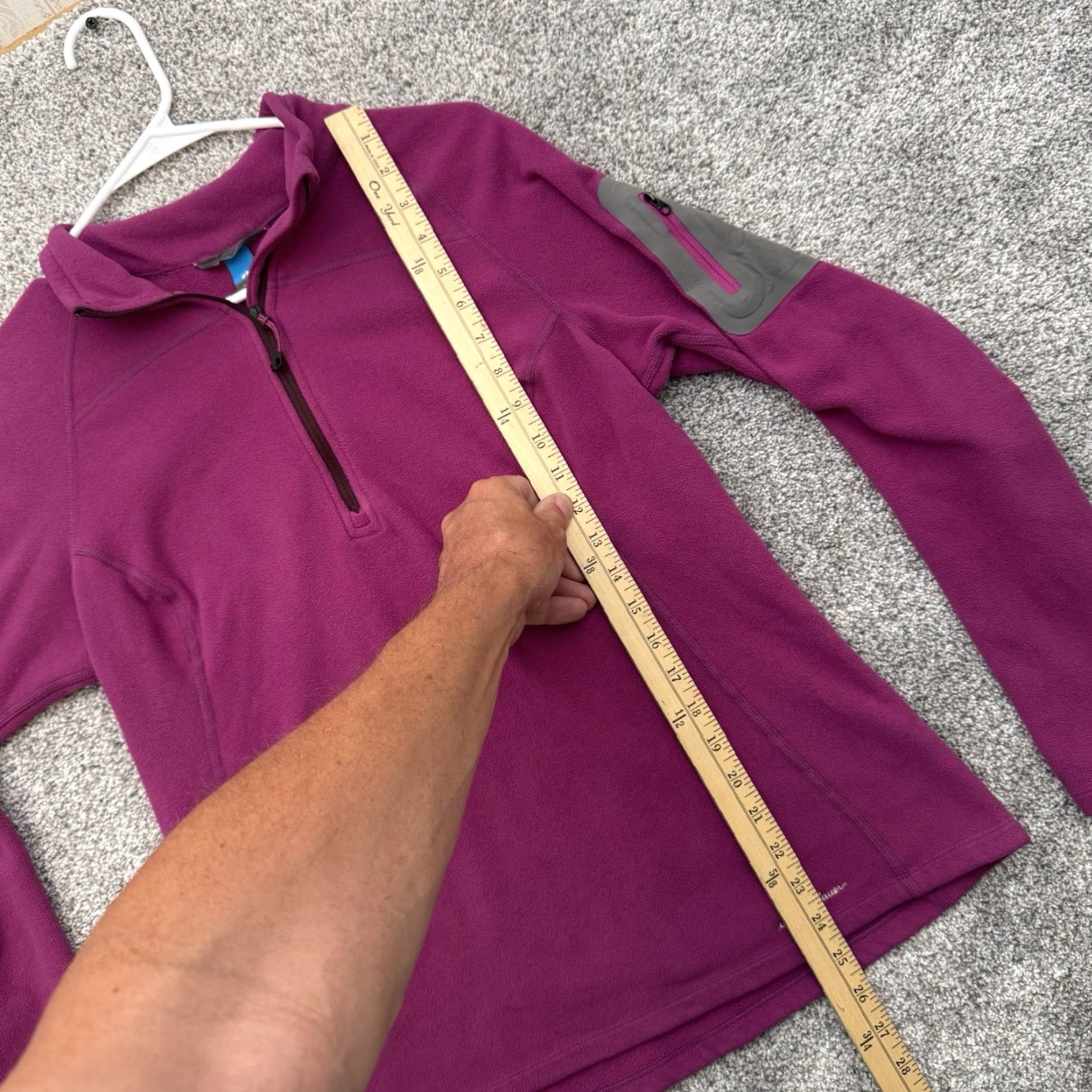 Eddie Bauer Eddie Bauer Fleece Jacket Sz Large Polartec First Ascent Quarter Zip Warm Womens Size L / US 10 / IT 46 - 5 Thumbnail