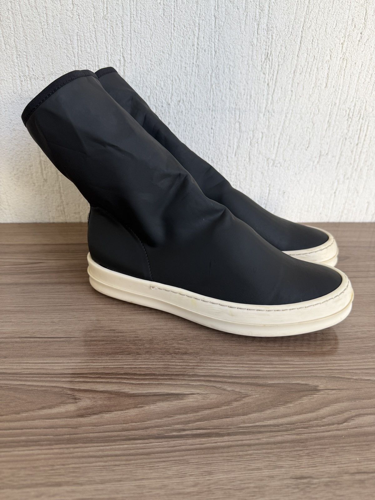 Rick Owens Drkshdw ❤️Neoprene suba socks Ramones Size US 8 / IT 38 - 9 Thumbnail