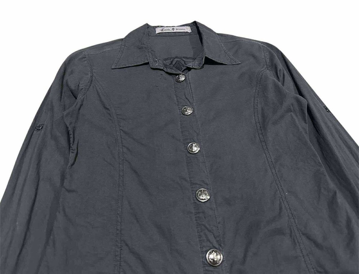 Japanese Brand 🔥Y2K Vintage Cook Jeans Fleur Shirt Black Goth Punk Size US S / EU 44-46 / 1 - 5 Thumbnail