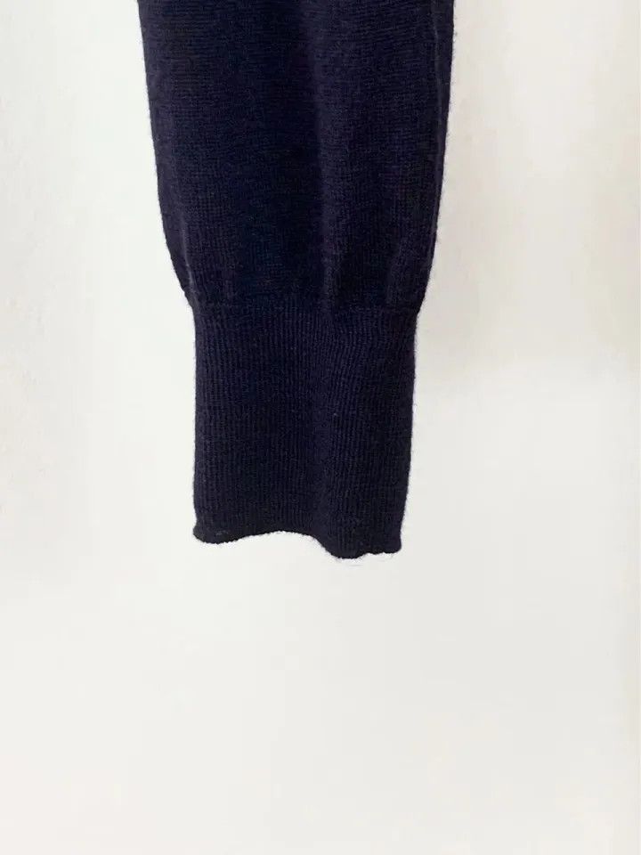 Prada Prada Men's V-Neck Knitted Sweater in Deep Blue Size US M / EU 48-50 / 2 - 4 Thumbnail