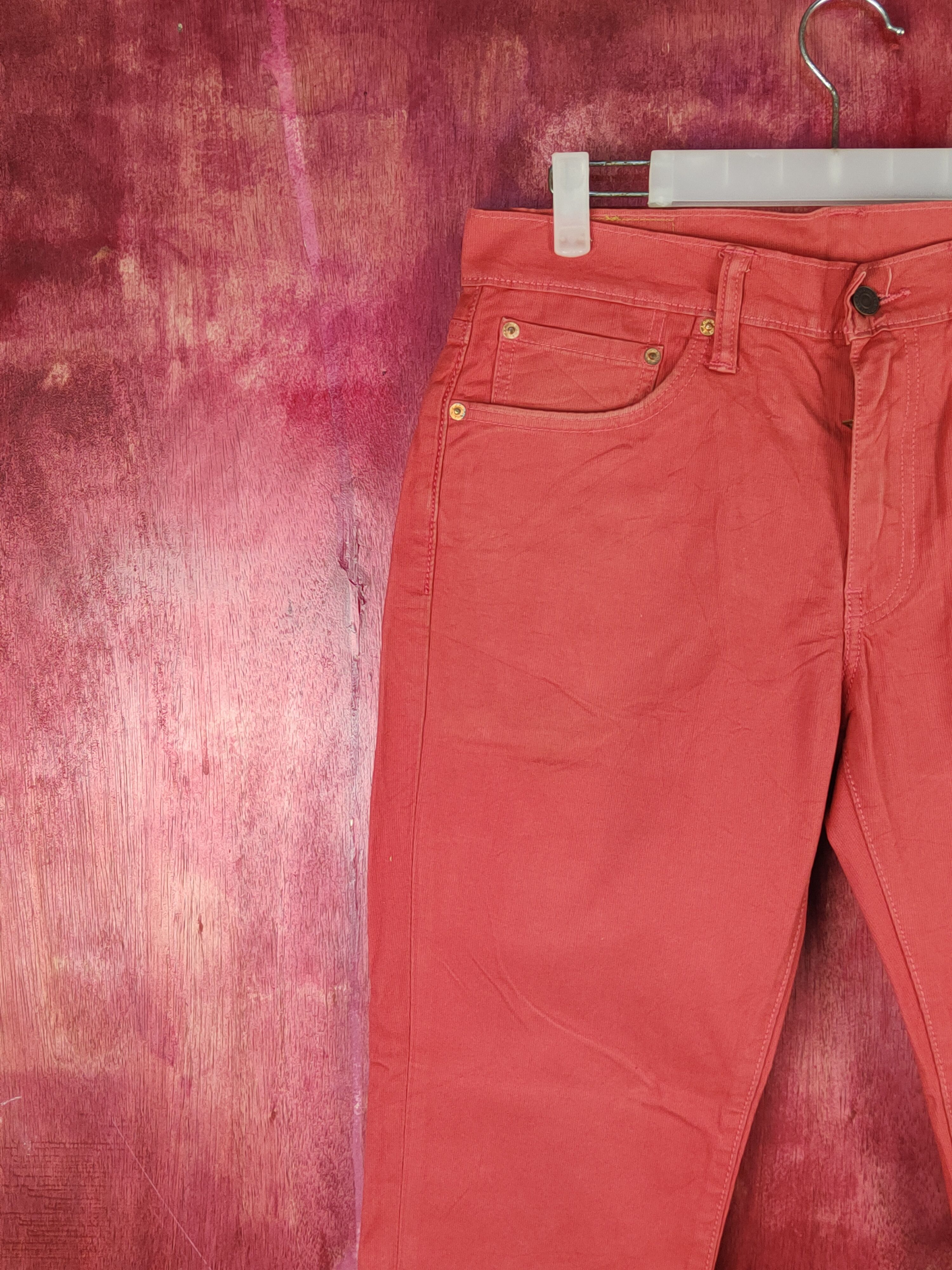 Levi's Levi's Dark Orange Multipocket Casual Pants #S1873 Size US 32 / EU 48 - 3 Thumbnail