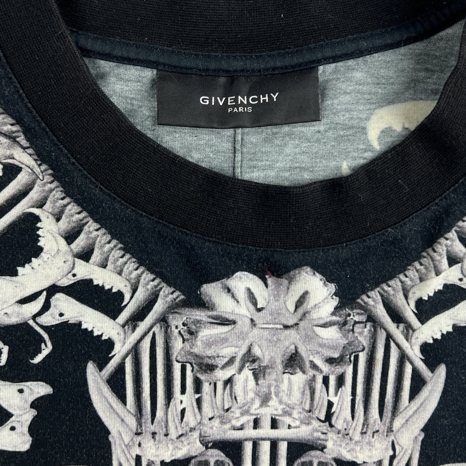 Givenchy Givenchy 2012 Skeleton Angel T-Shirt Size US L / EU 52-54 / 3 - 5 Thumbnail