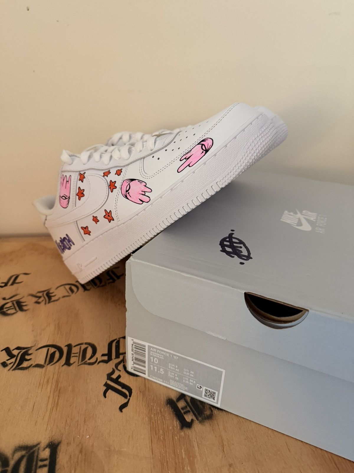 Matty Boy Matty Boy Air Force One Ghost 1 of 1 Size US 10 / EU 43 - 10 Thumbnail