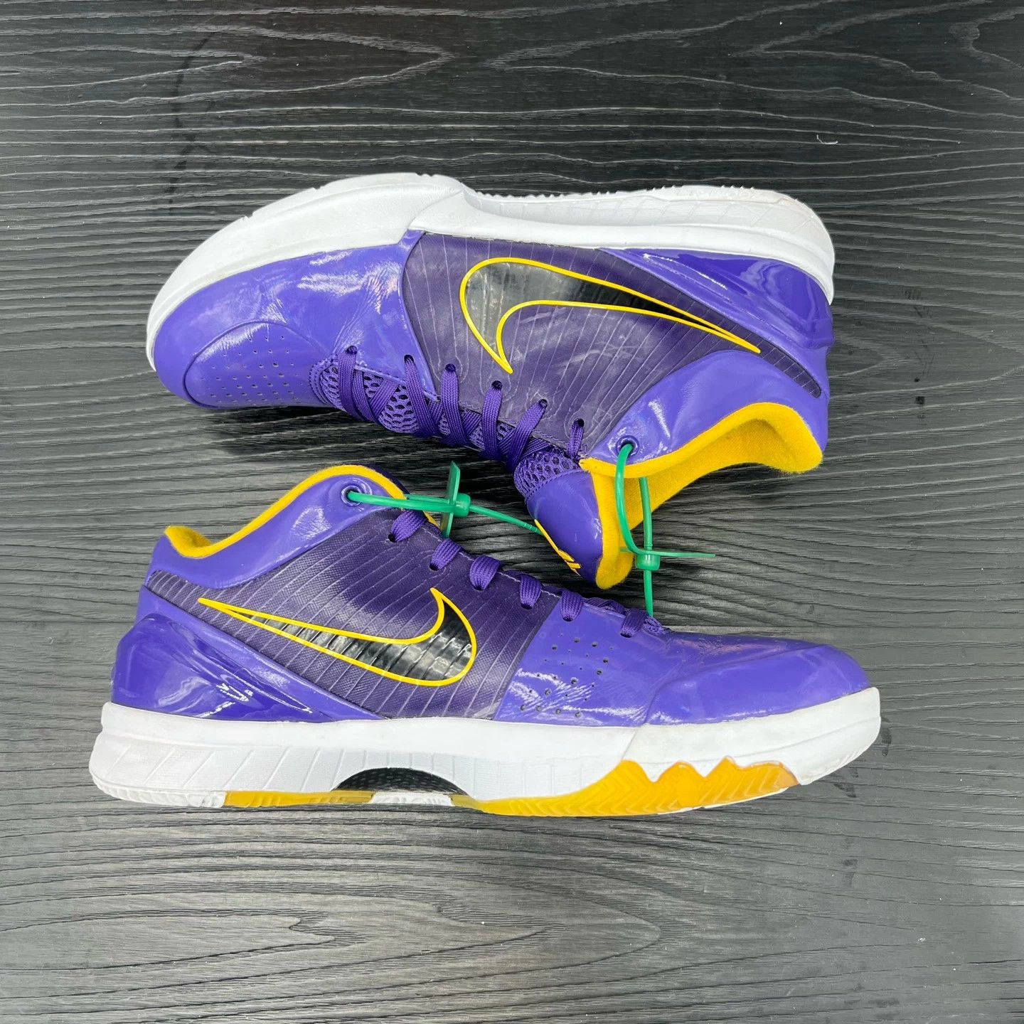 Nike Nike ZK4 Lakers Purple & Gold Basketball Shoes Size 44 Size US 11 / EU 44 - 3 Thumbnail