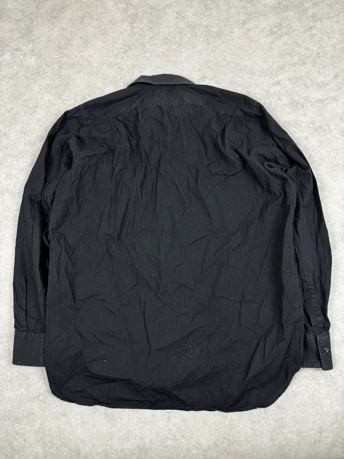 Dolce & Gabbana 2000s Dolce & Gabbana Black Striped Classic Shirt Size US M / EU 48-50 / 2 - 4 Thumbnail
