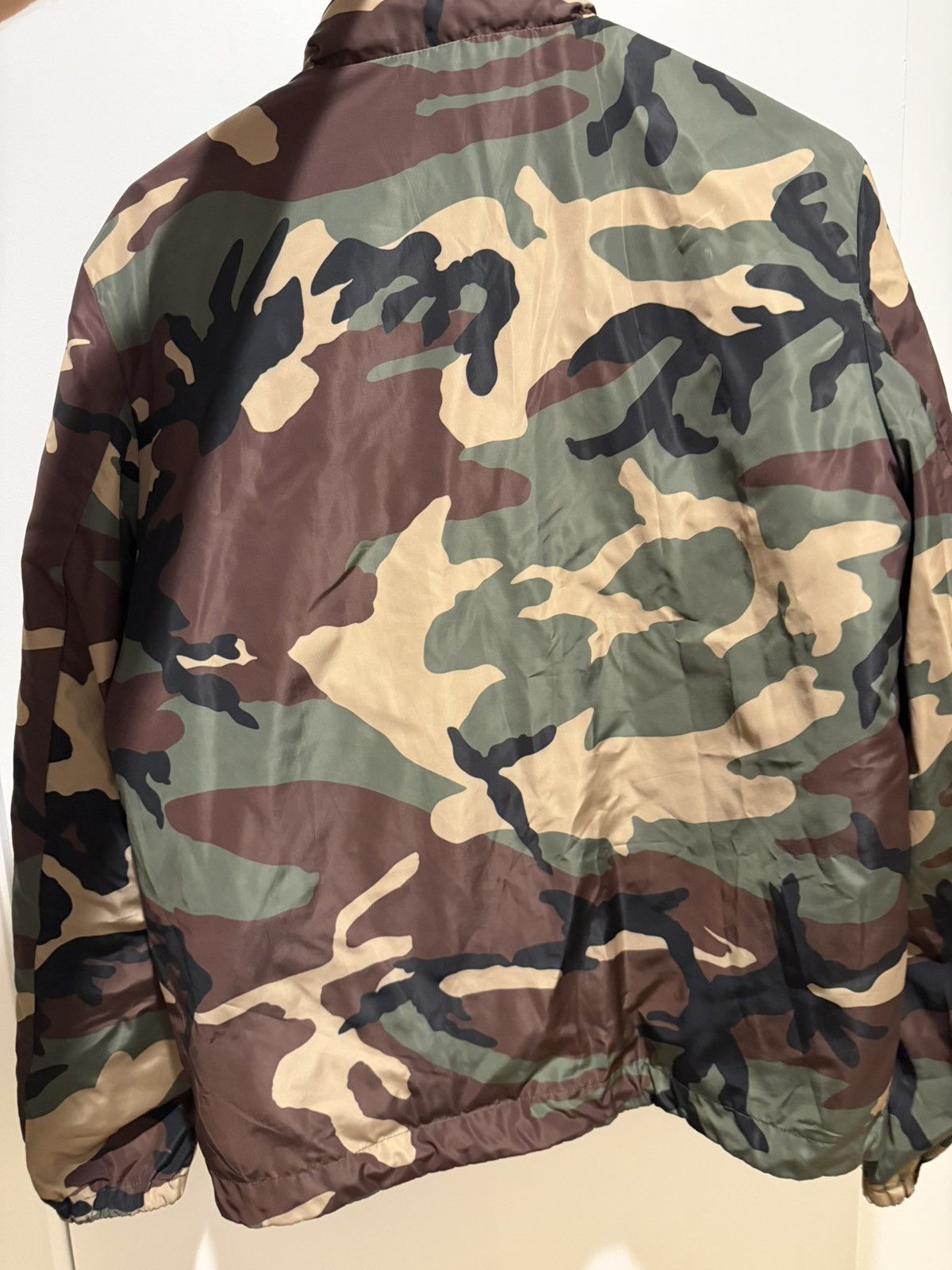 Sandro Sandro Paris Camouflage Lightweight Rain Jacket Size US XS / EU 42 / 0 - 2 Thumbnail