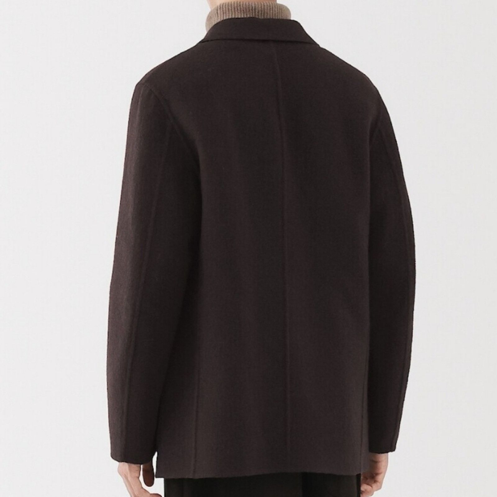 Muji MUJI Labo Cashmere Blend Jacket XL Black, Retail $300 USD Size US XL / EU 56 / 4 - 7 Thumbnail