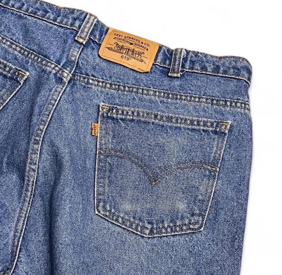 Levi's Orange Tab Blue Levis Jeans 38/30 Size US 38 / EU 54 - 1 Thumbnail