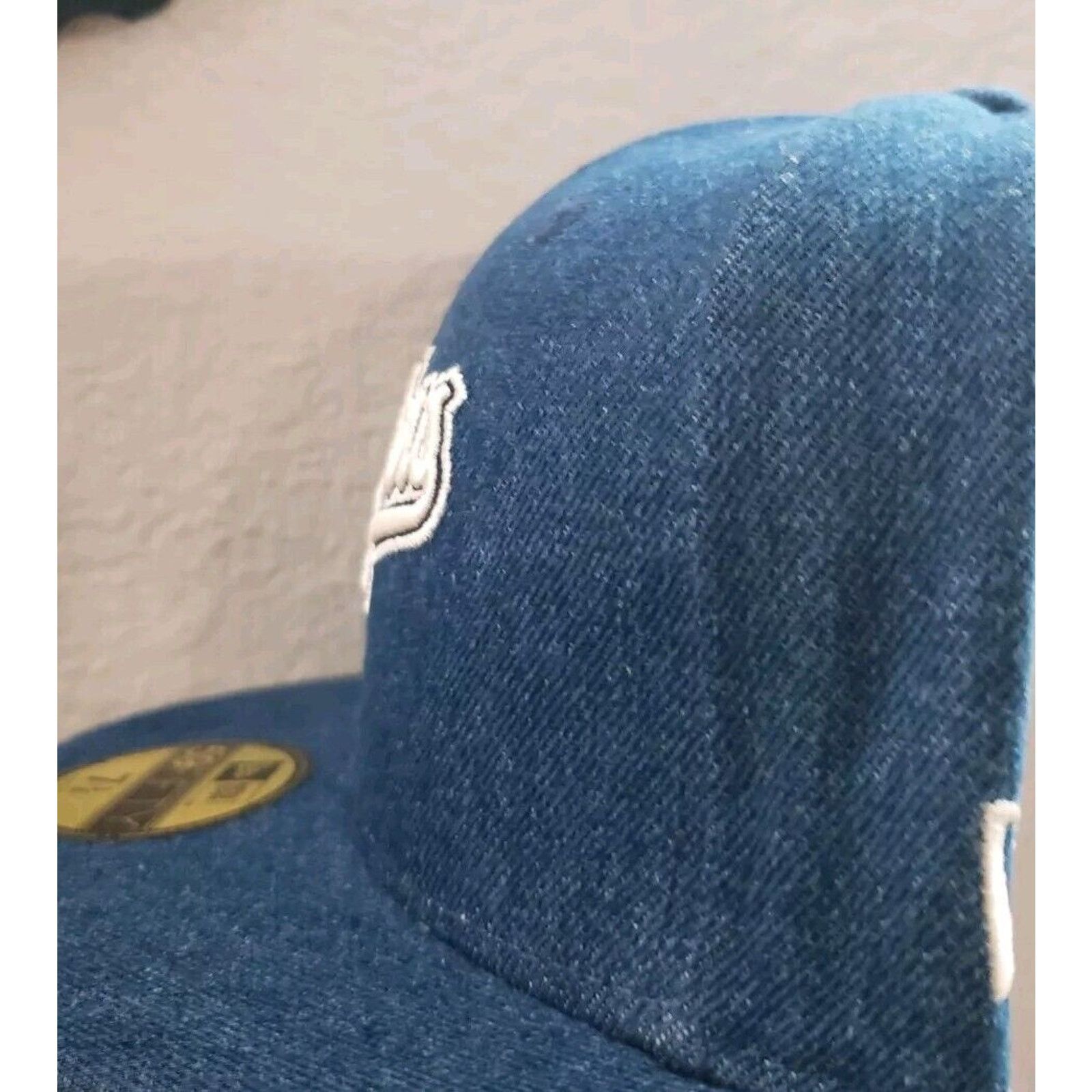 New Era Los Angeles Dodgers Hat 1980 ASG Denim 7 3/8 5950 New Era Size ONE SIZE - 5 Thumbnail