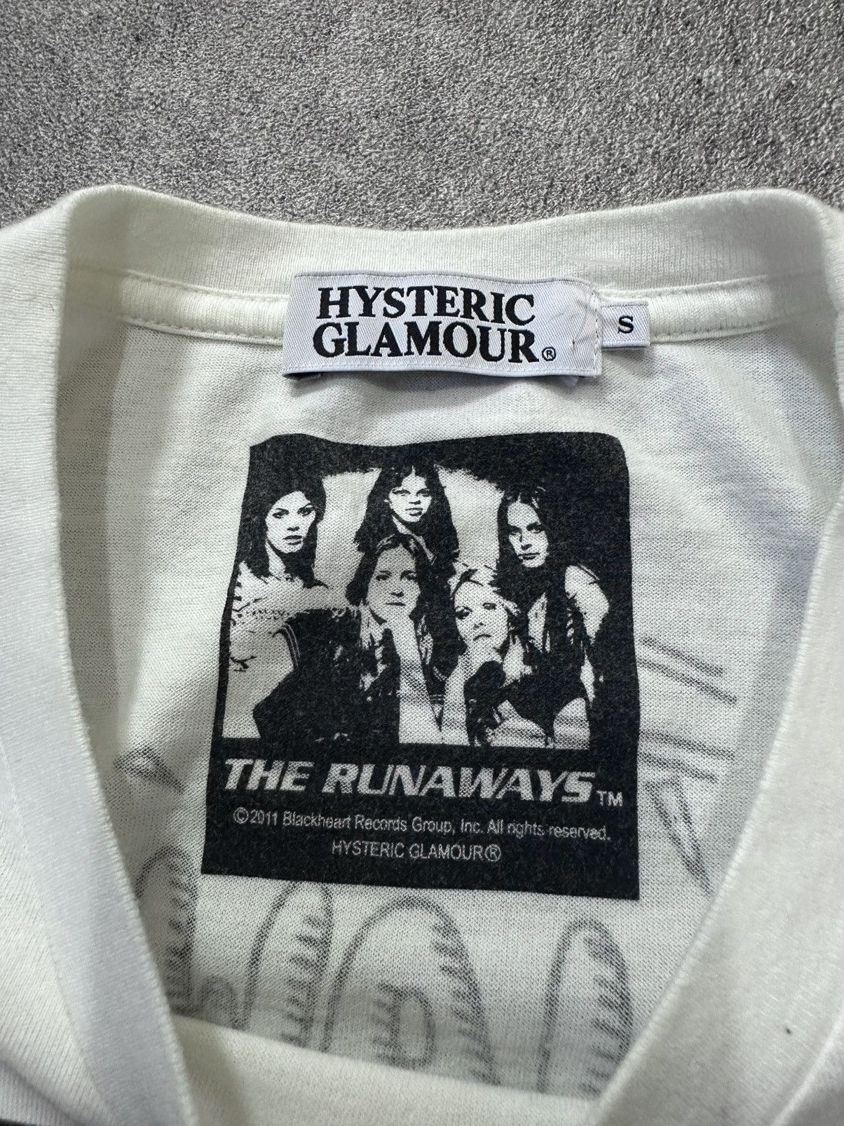 Hysteric Glamour Rare Hysteric Glamour The runway tee Size US S / EU 44-46 / 1 - 3 Thumbnail
