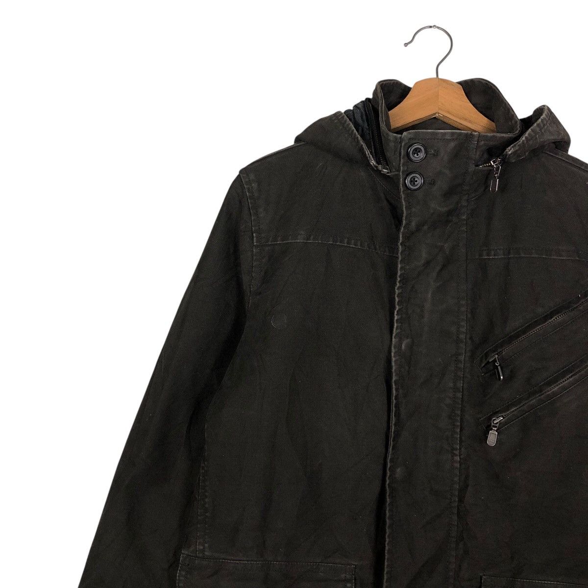 Japanese Brand 📌Vintage Chore Work Jacket Biker Difference Issey Miyake Size US M / EU 48-50 / 2 - 8 Thumbnail