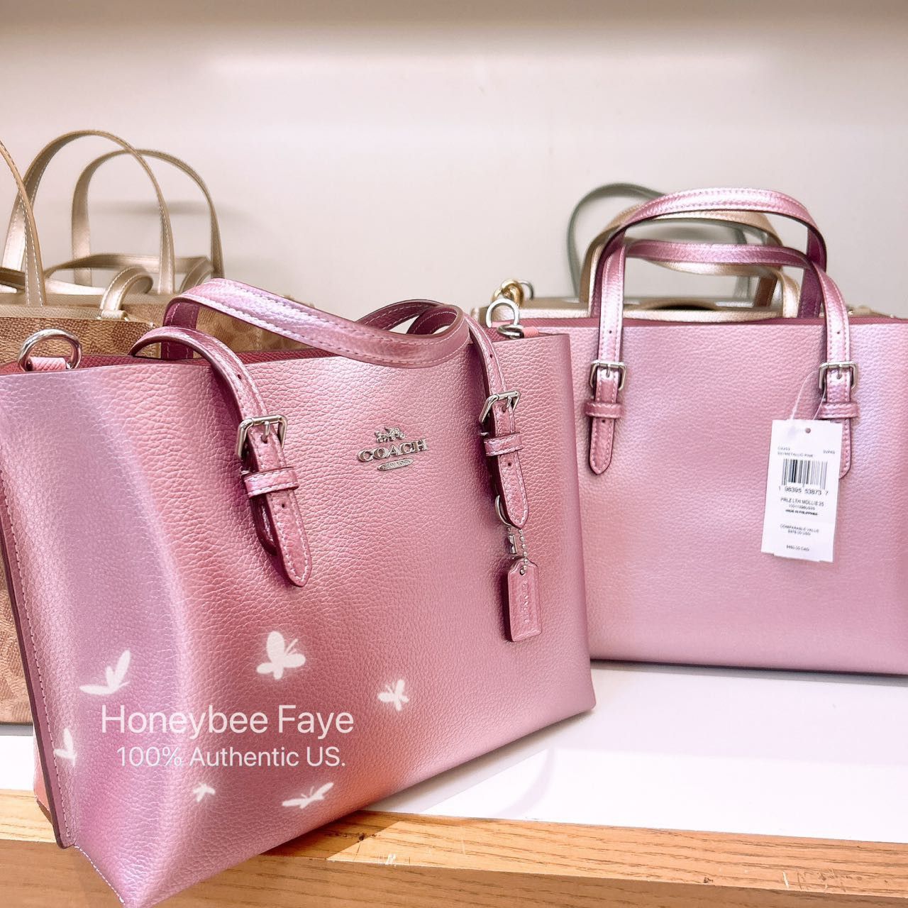 Coach Mollie Tote Bag 25 CX253 Size ONE SIZE - 3 Thumbnail
