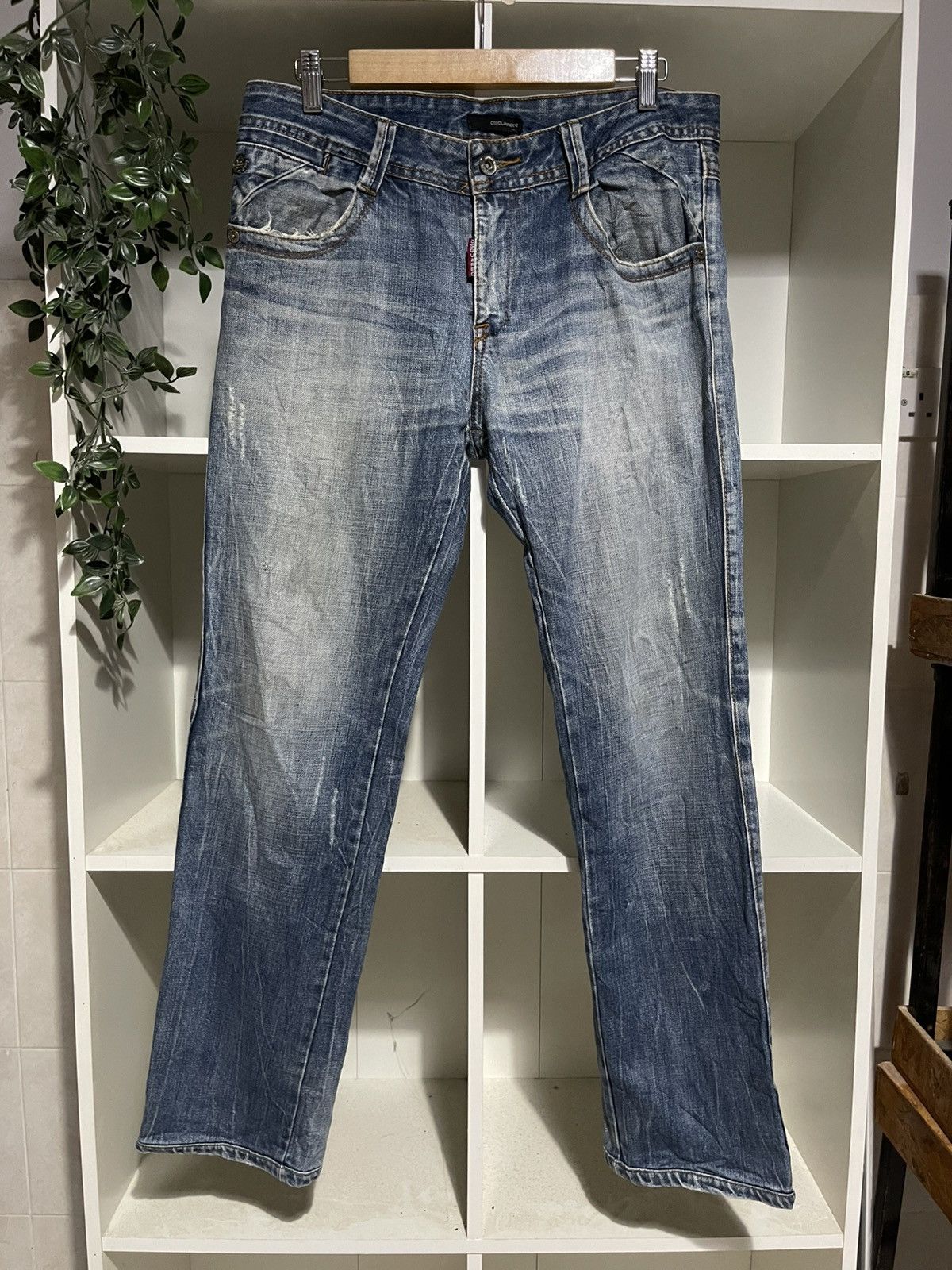 Dsquared2 Dsquared Distressed denim Size US 33 - 1 Thumbnail